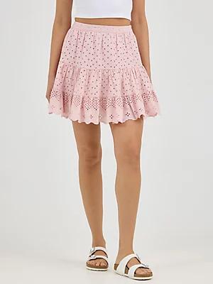Women's Eyelet Skirt | Women's Skirts & Dresses | Lee® Product Image