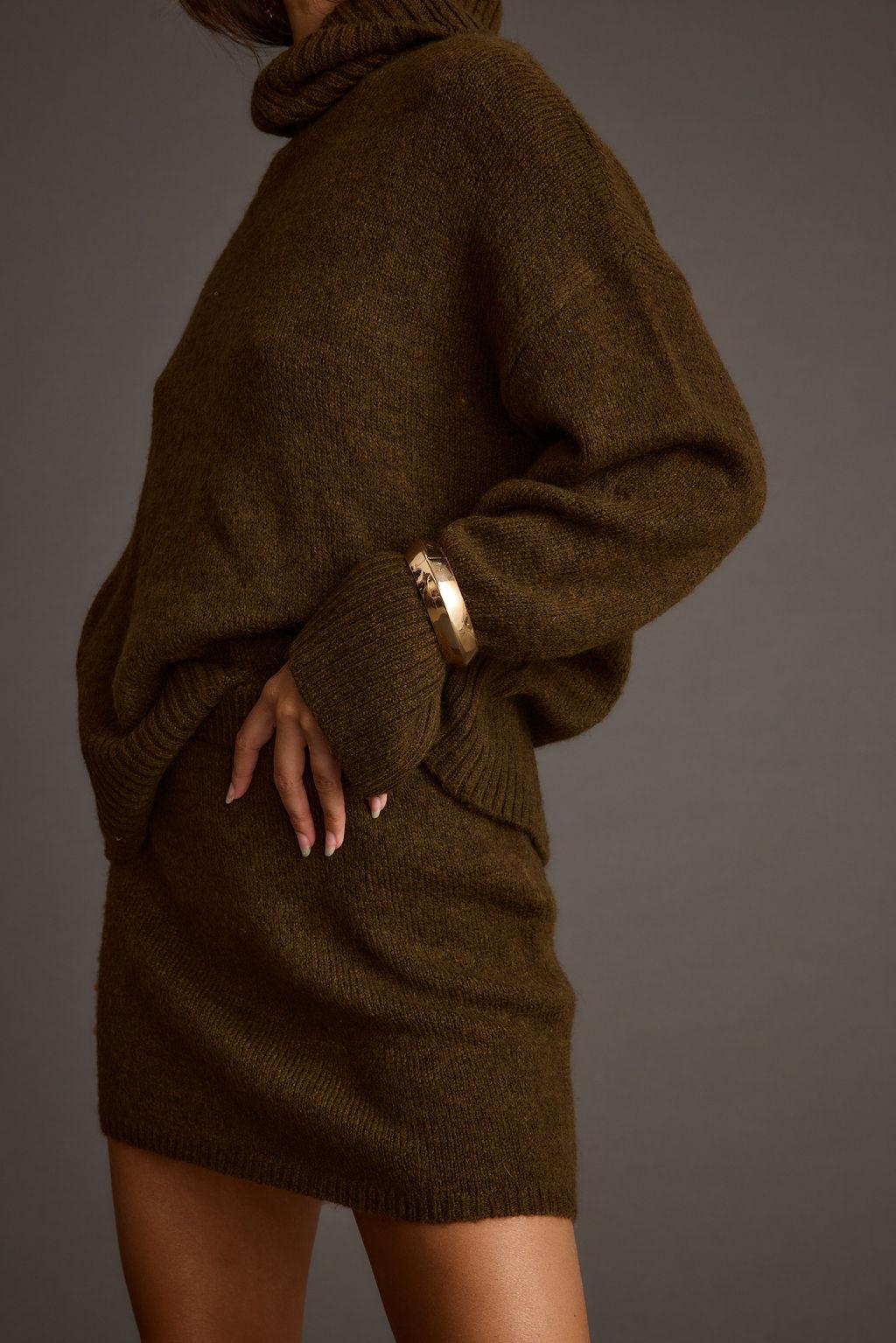 Cedar Sweater Mini Skirt Product Image