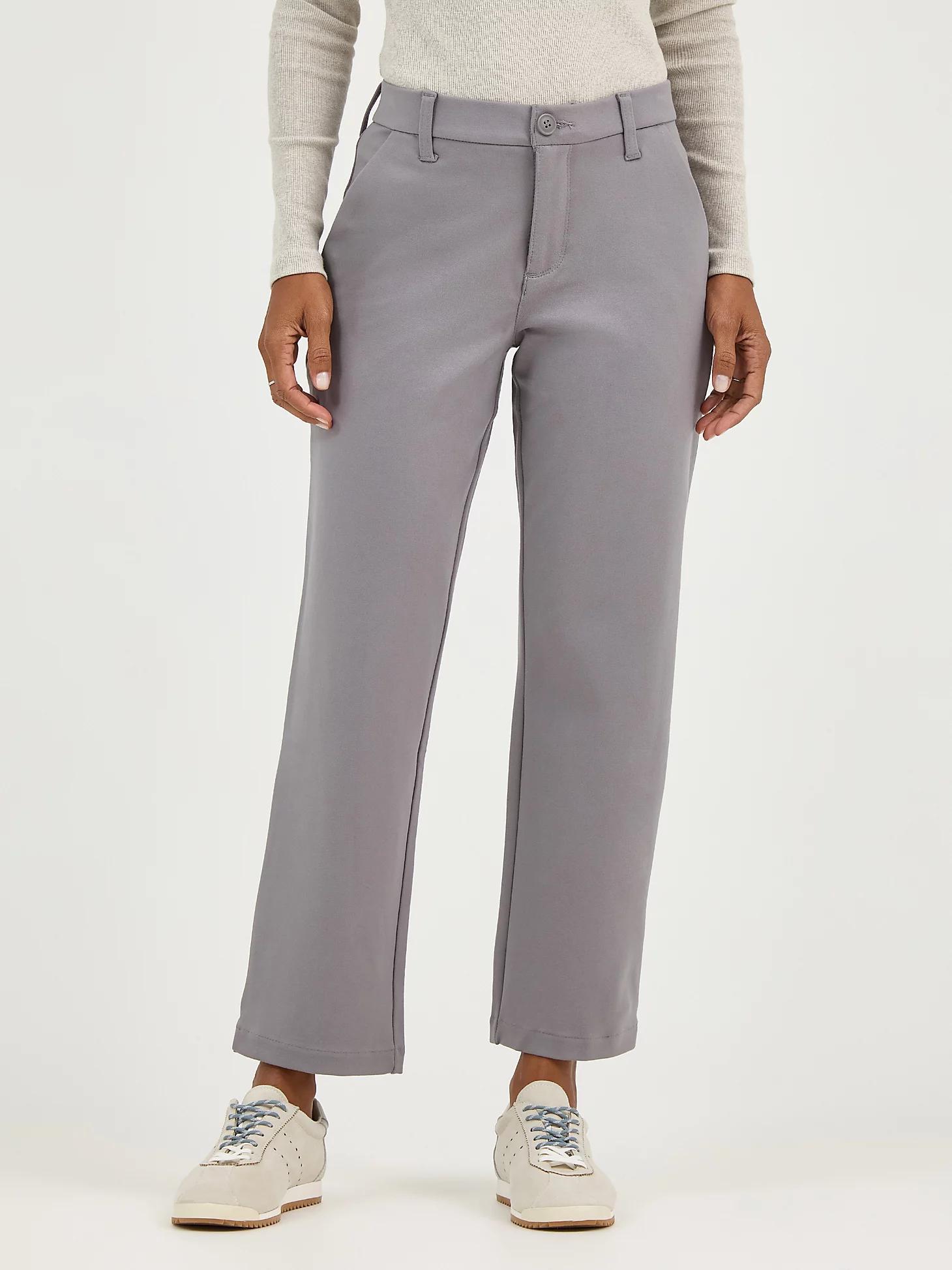 Women's Ultra Lux Comfort Any Wear Side Vent Ankle Pant | Women's Pants | Lee® Product Image