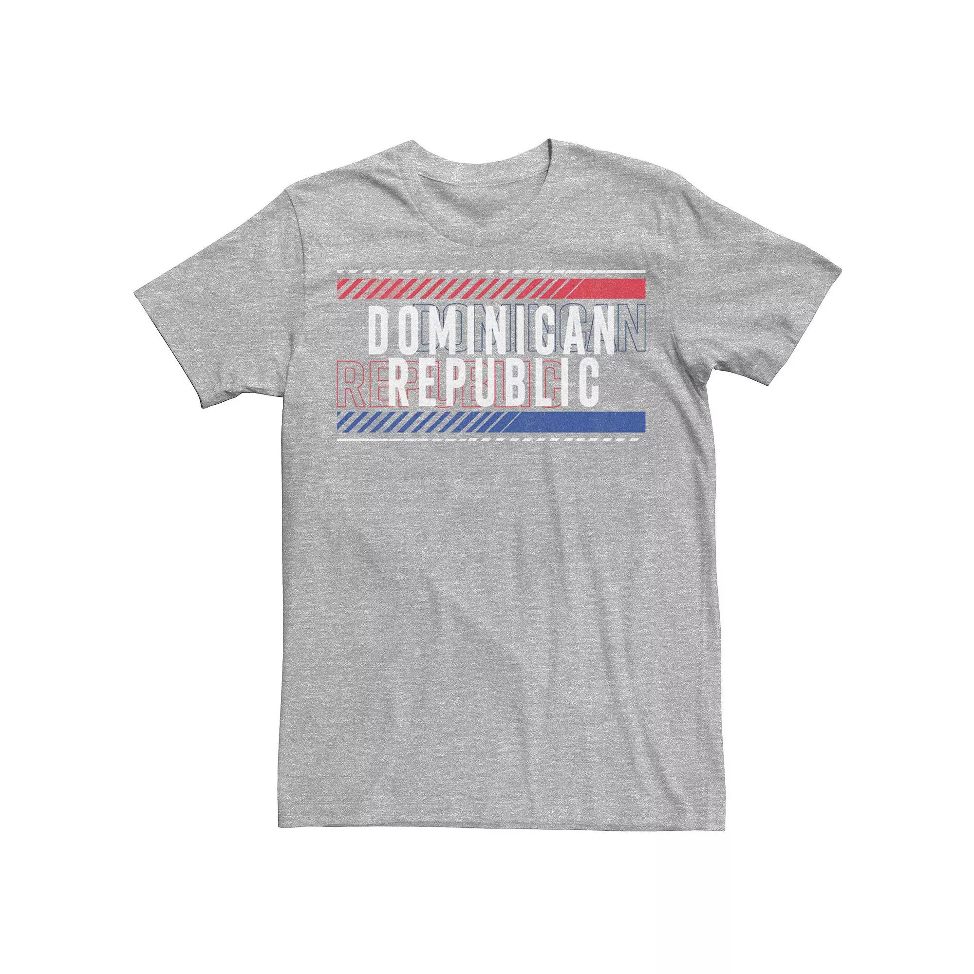 Men's Gonzales Dominican Reublic Text Overlay Tee,  Product Image