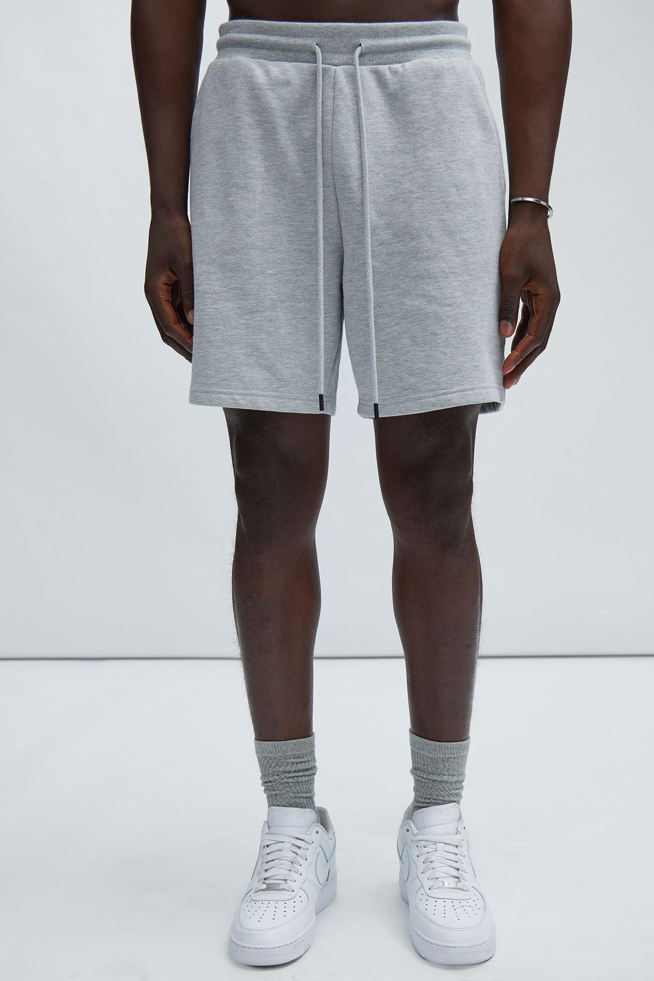 Tyson Sweatshort - Heather Grey Product Image