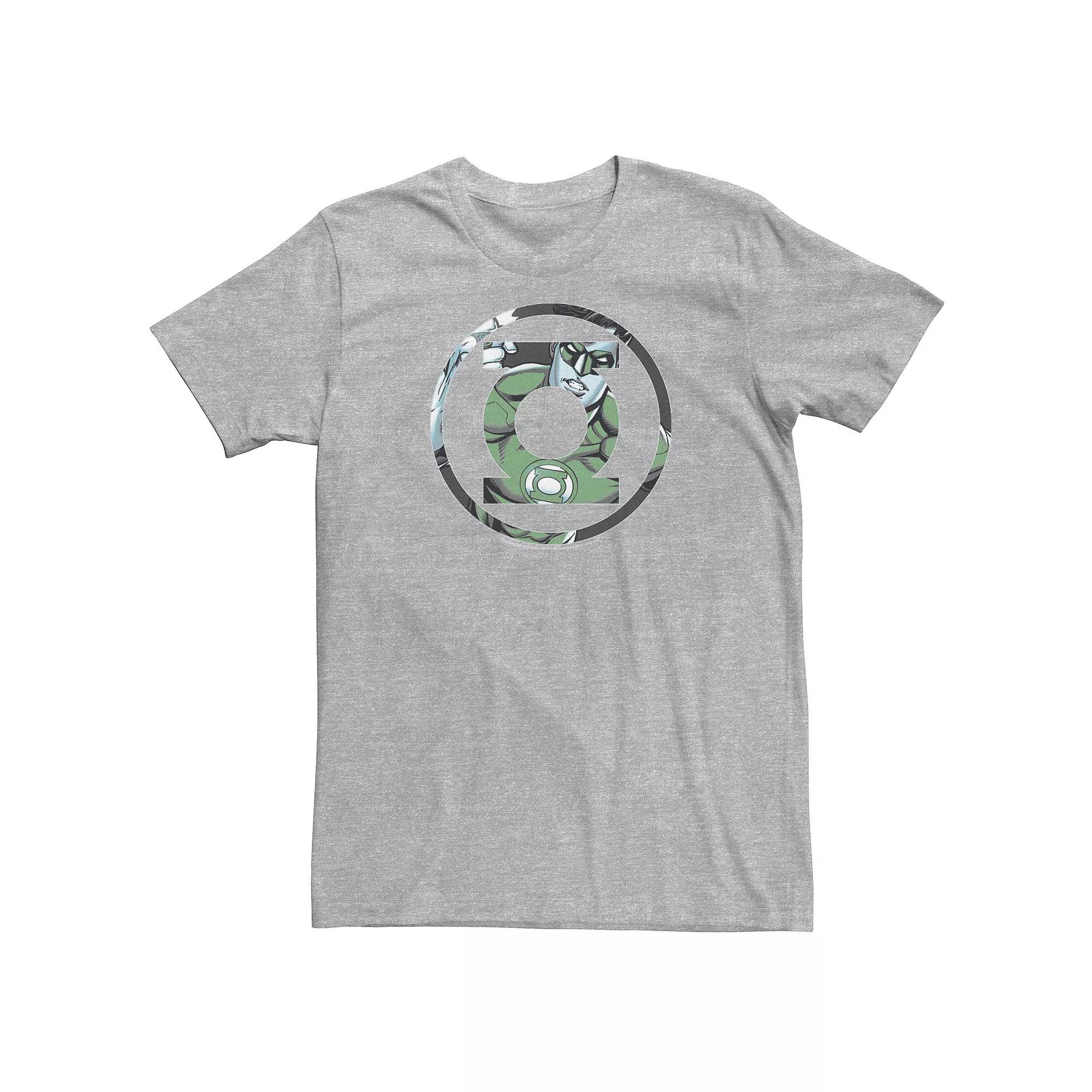 Big & Tall DC Comics Green Lantern Face Logo Tee, Men's,  Product Image
