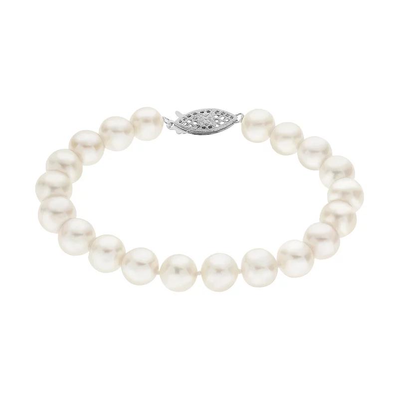 PearLustre by Imperial 8-8.5 mm Freshwater Cultured Pearl Bracelet - 8 in., Women's,  Product Image