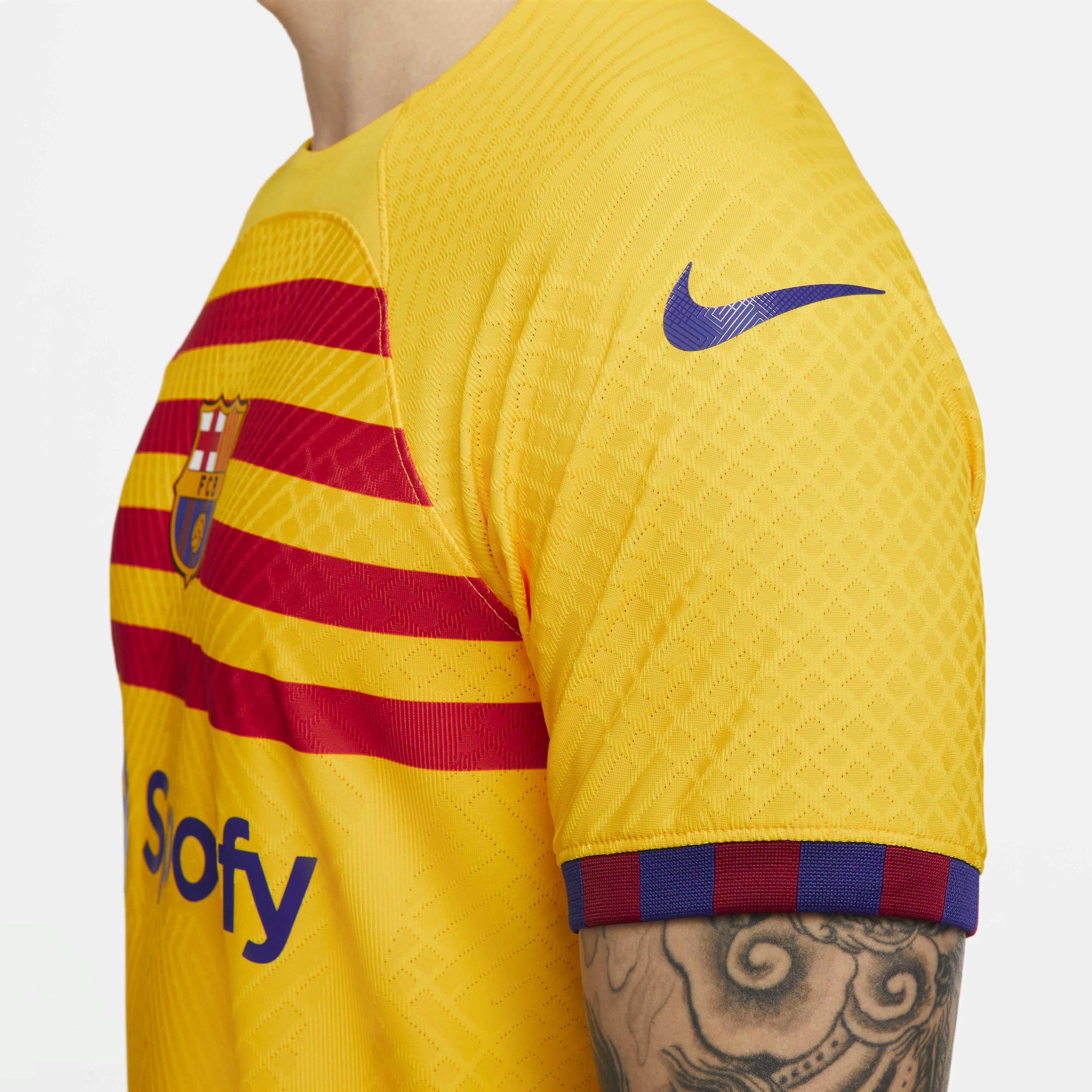 FC Barcelona 2023/24 Match Fourth Nike Mens Dri-FIT ADV Soccer Jersey | DR5077-729 Product Image