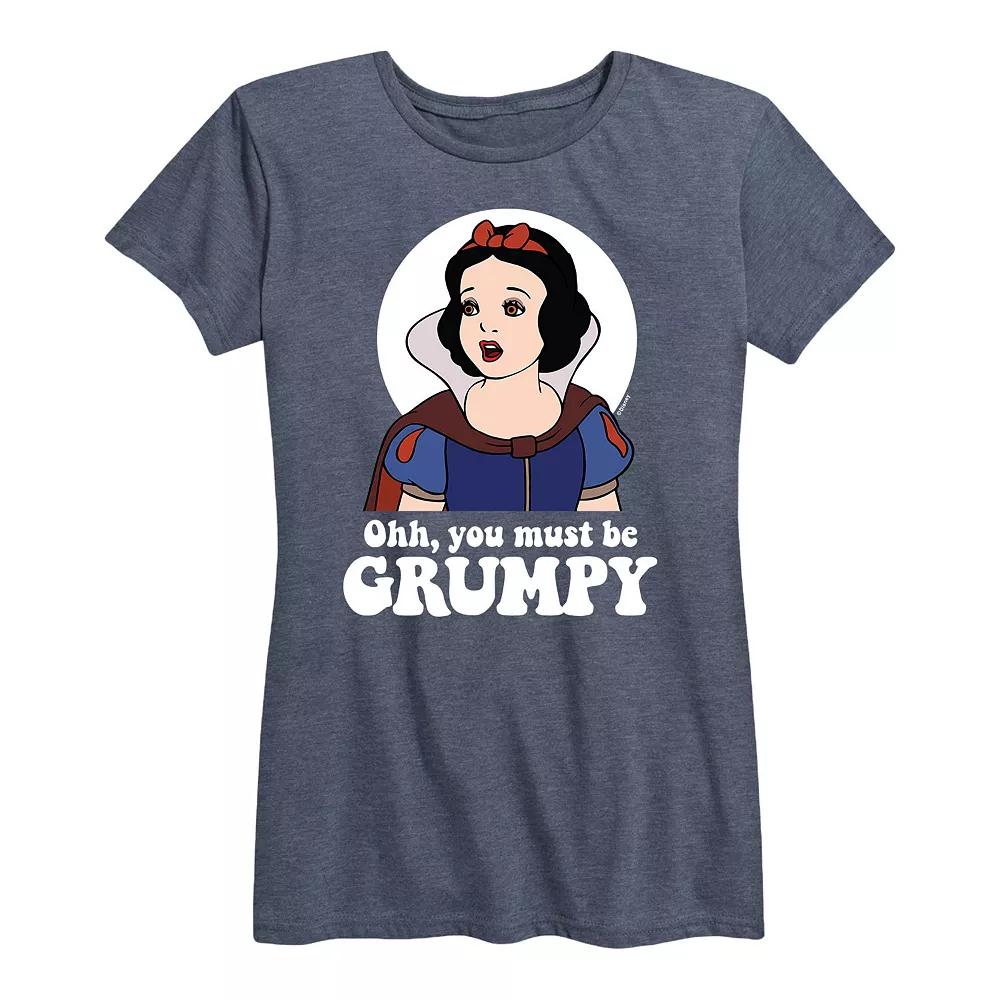Disney Princess Snow White Women's Must Be Grumpy Graphic Tee, Girl's,  Product Image