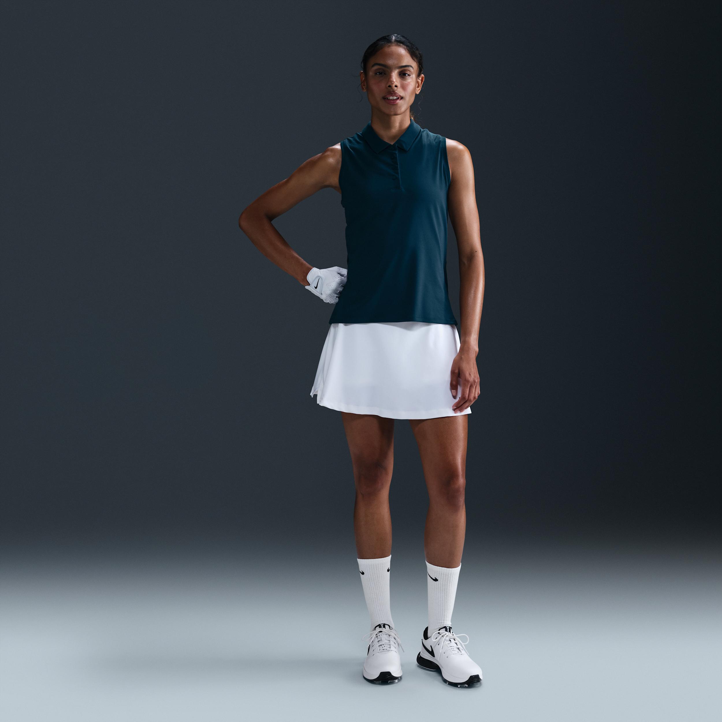 Nike Women's Victory Dri-FIT Sleeveless Polo Product Image