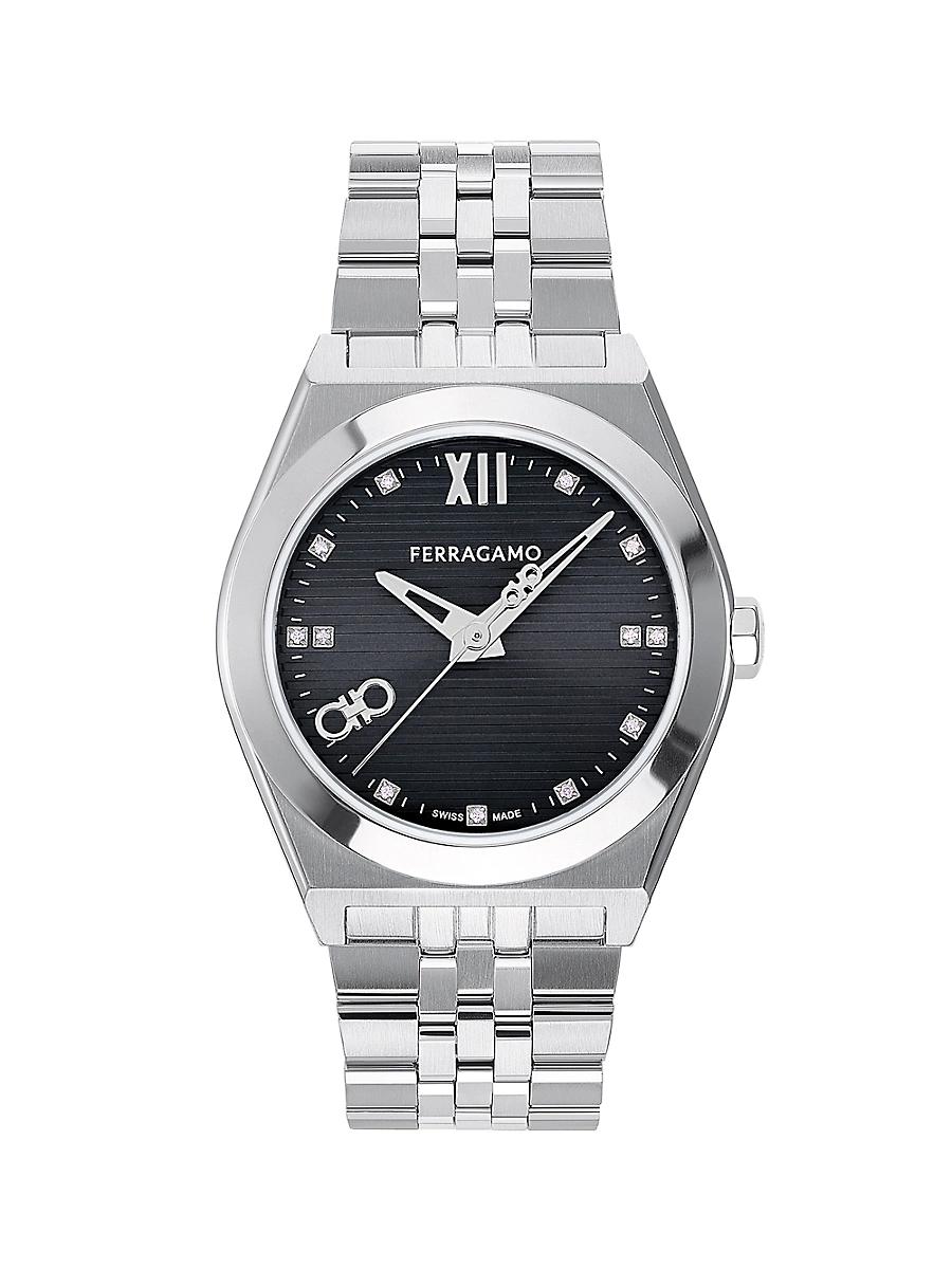 Mens Vega New Stainless Steel Bracelet Watch/40MM Product Image