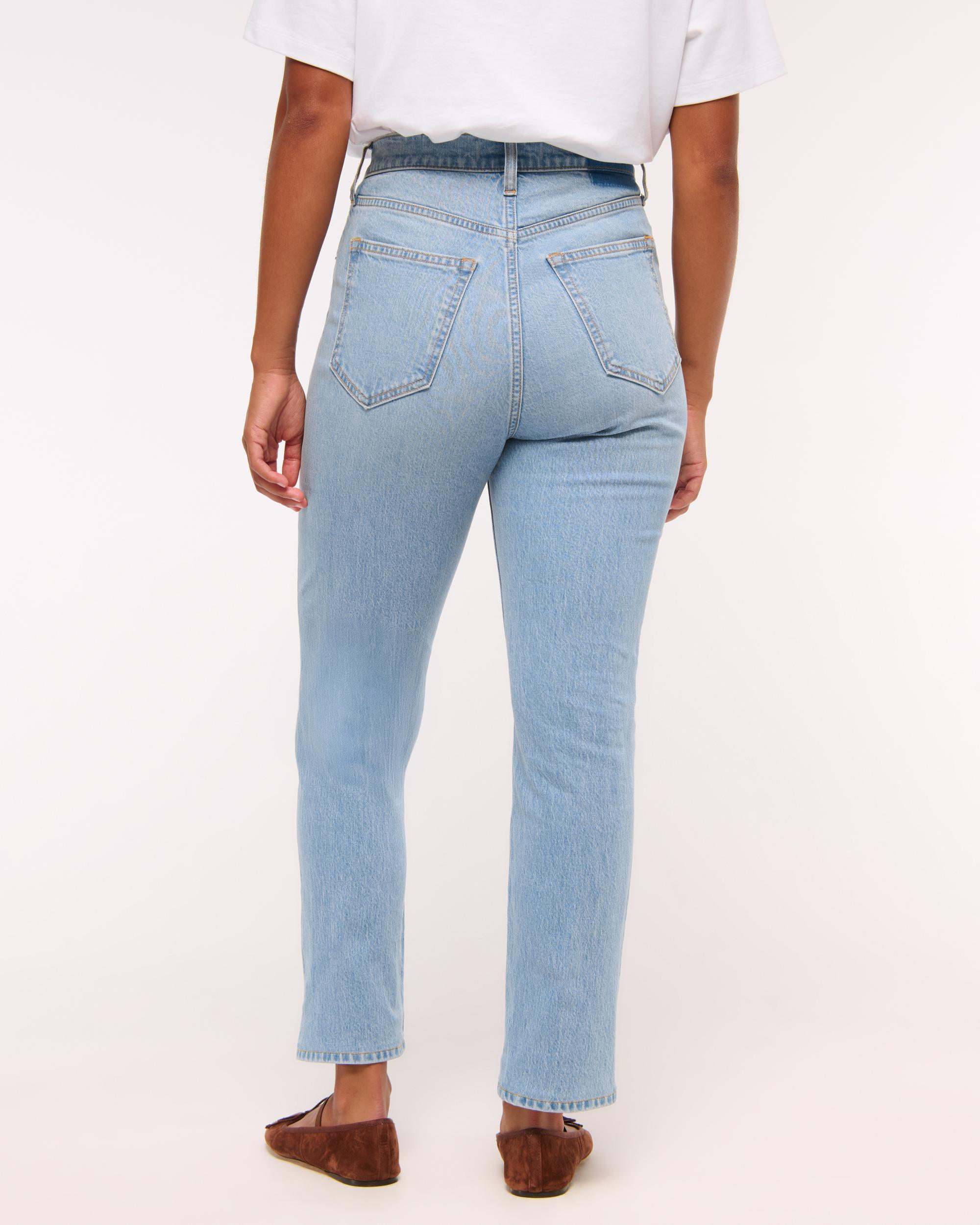 Curve Love Ultra High Rise Ankle Straight Jean Product Image