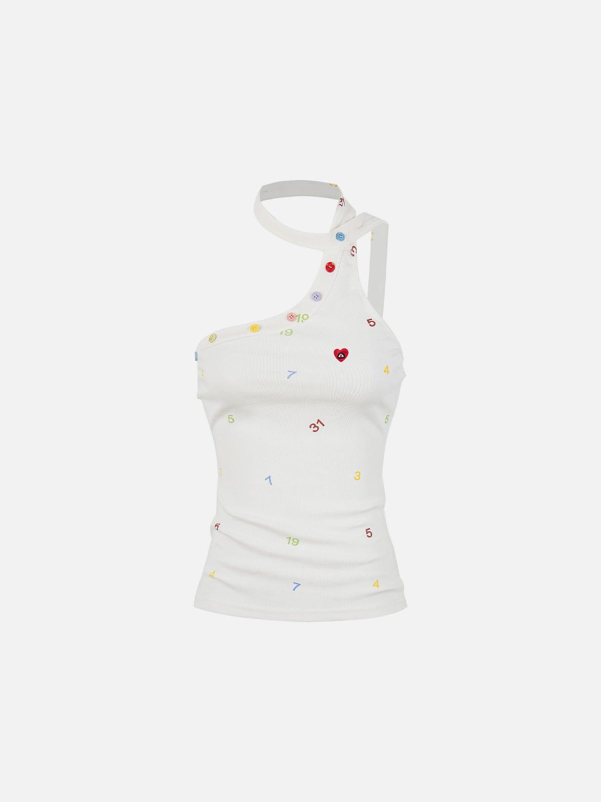 Aelfric Eden Asymmetric Halter Top Female Product Image