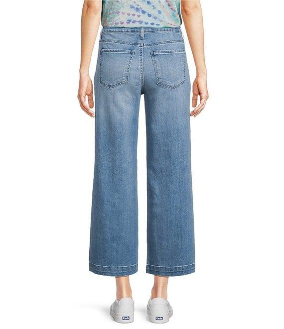 KUT from the Kloth Meg Stretch Denim High Rise Wide Leg Jeans Product Image