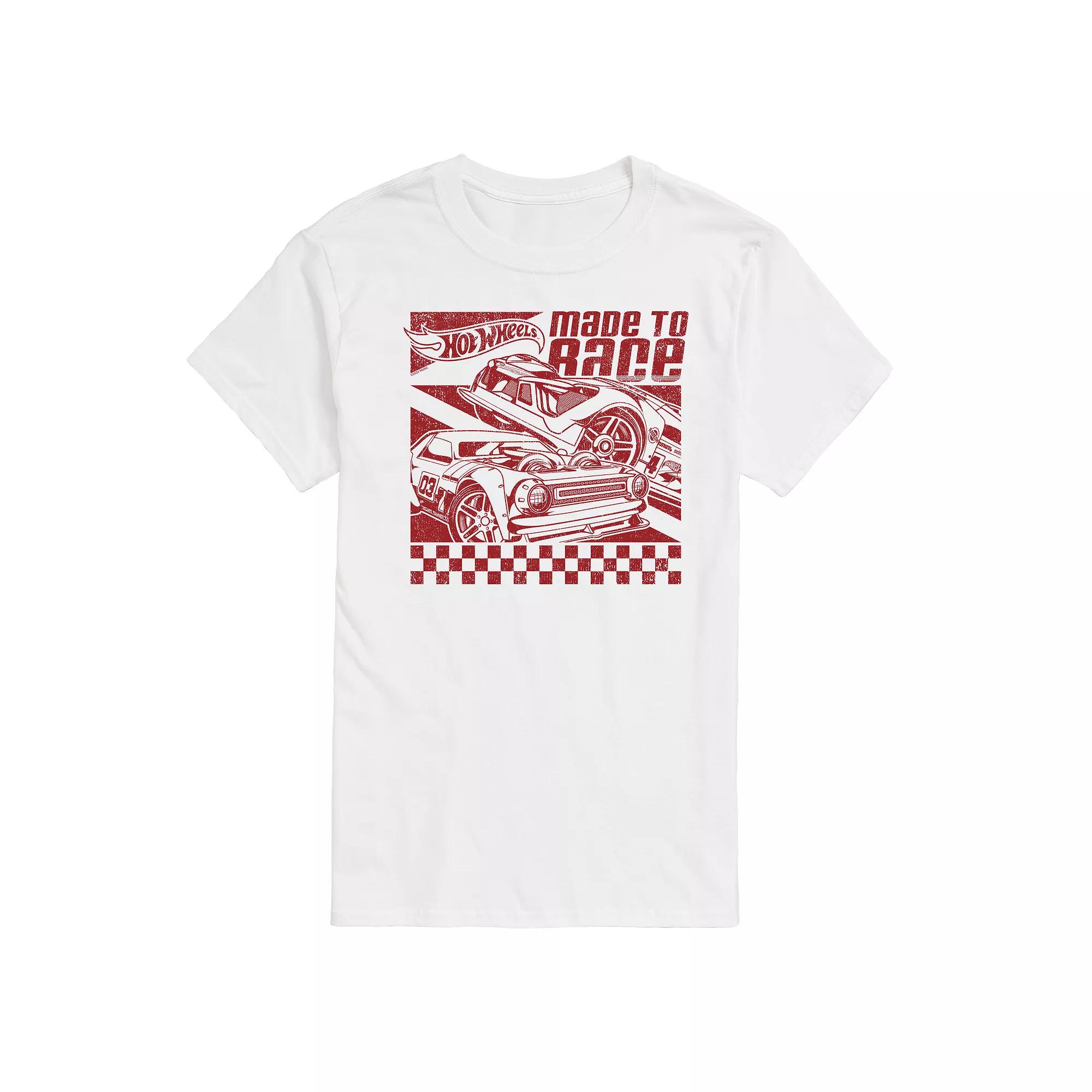 Men's Hot Wheels Made To Race Graphic Tee,  Product Image