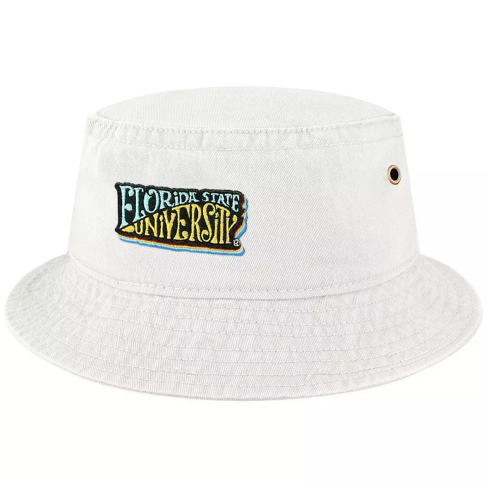 Men's League Collegiate Wear White Florida State Seminoles Beach Club Color Waves Bucket Hat, Size: Large/XL Product Image
