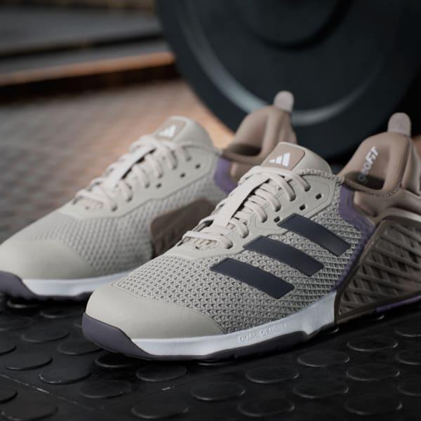 adidas Dropset 3 Training Shoes Beige 7 Womens Product Image