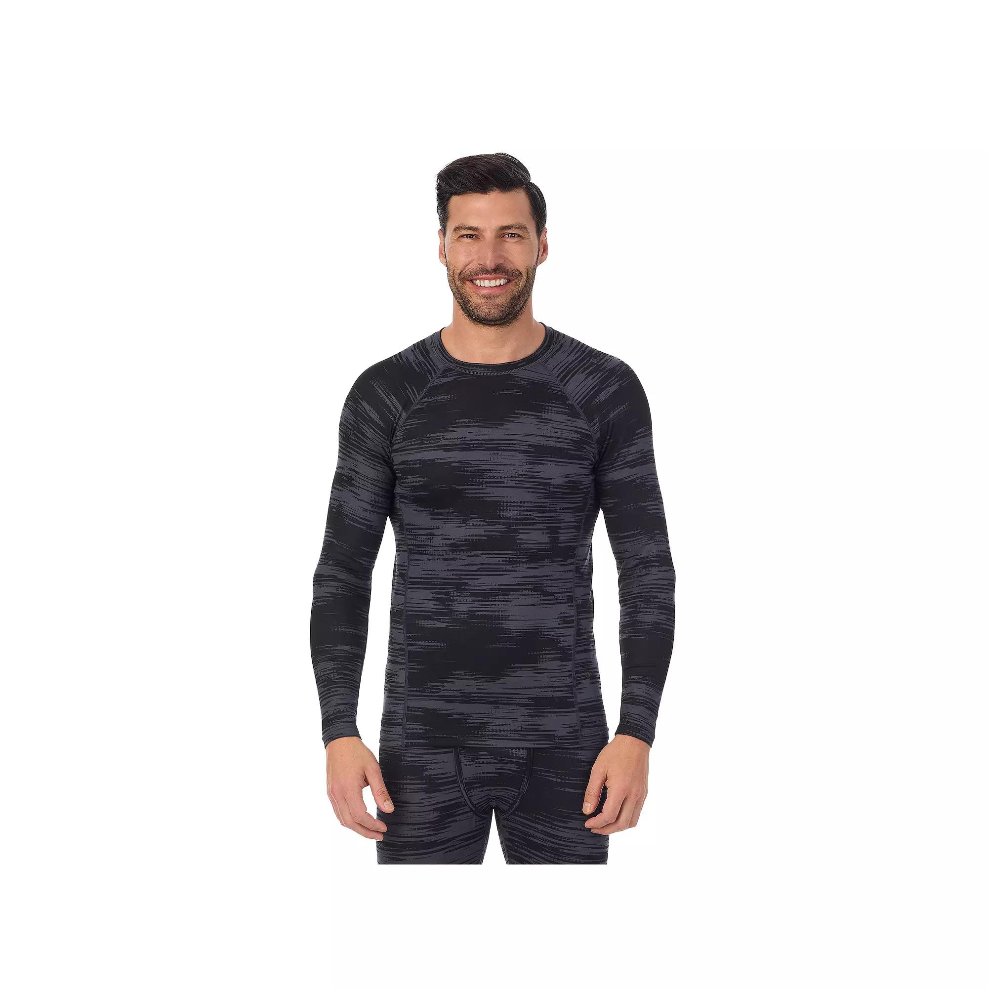 Men's Cuddl Duds® Midweight ClimateSport Performance Base Layer Crew Top,  Product Image