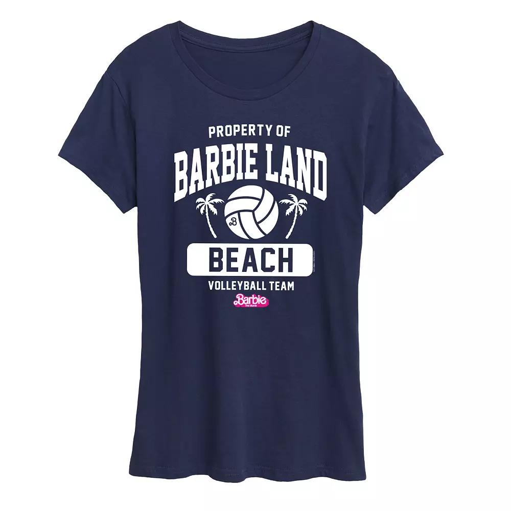 Juniors' Barbie™ The Movie Property Of Barbie Land Beach Volleyball Team Graphic Tee, Girl's,  Product Image