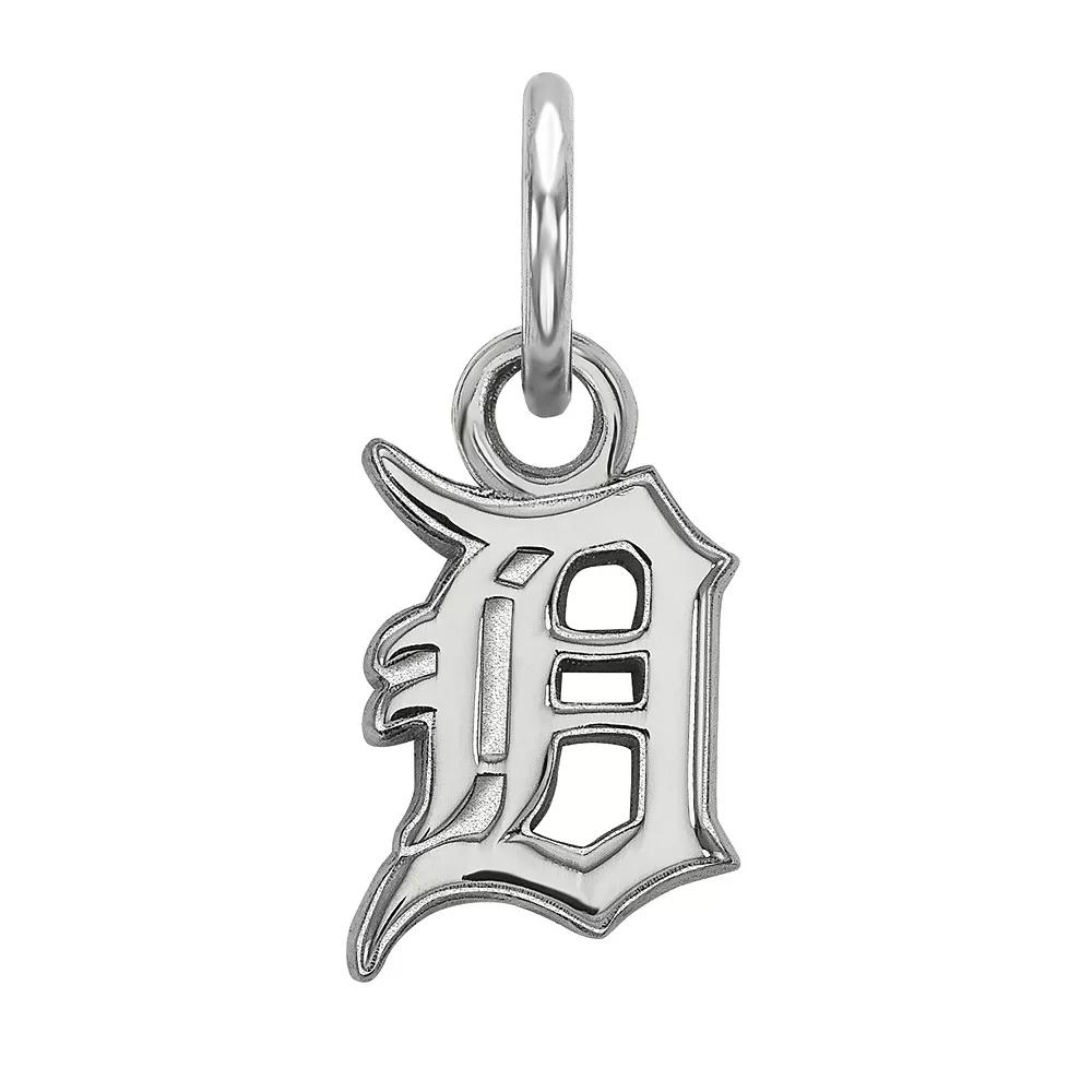 LogoArt Sterling Silver Detroit Tigers Extra Small Pendant, Women's, Size: 16MM Product Image