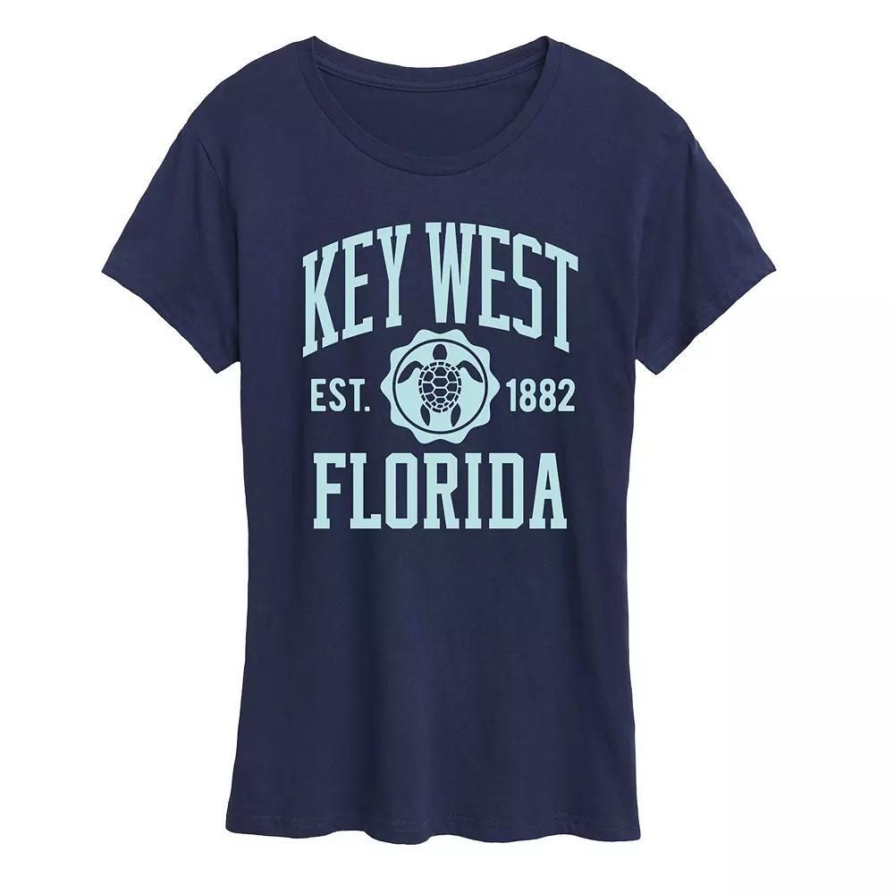 Women's Key West Athletic Graphic Tee,  Product Image