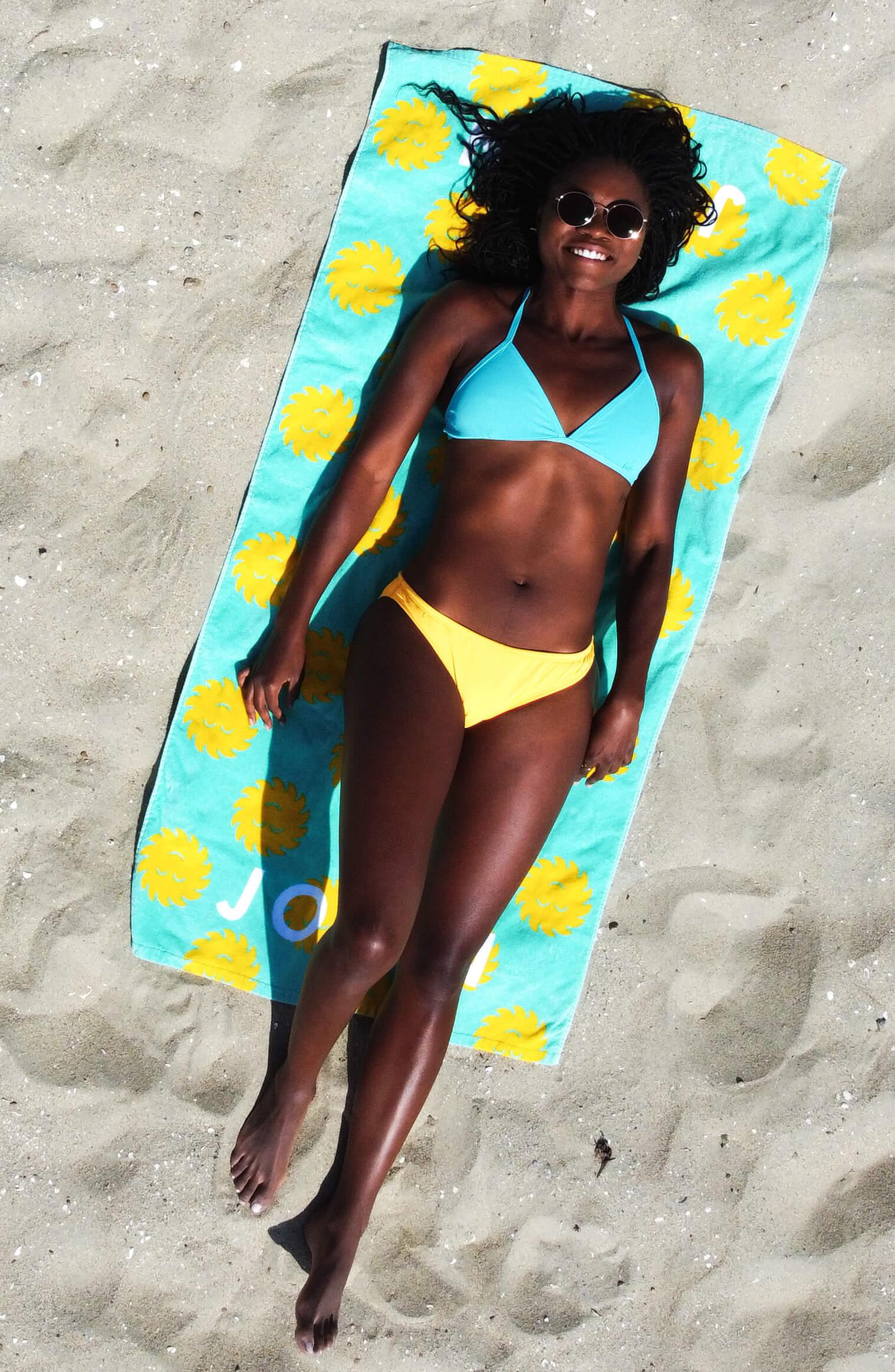 Triangle Bikini Top - Hawaii Blue Female Product Image