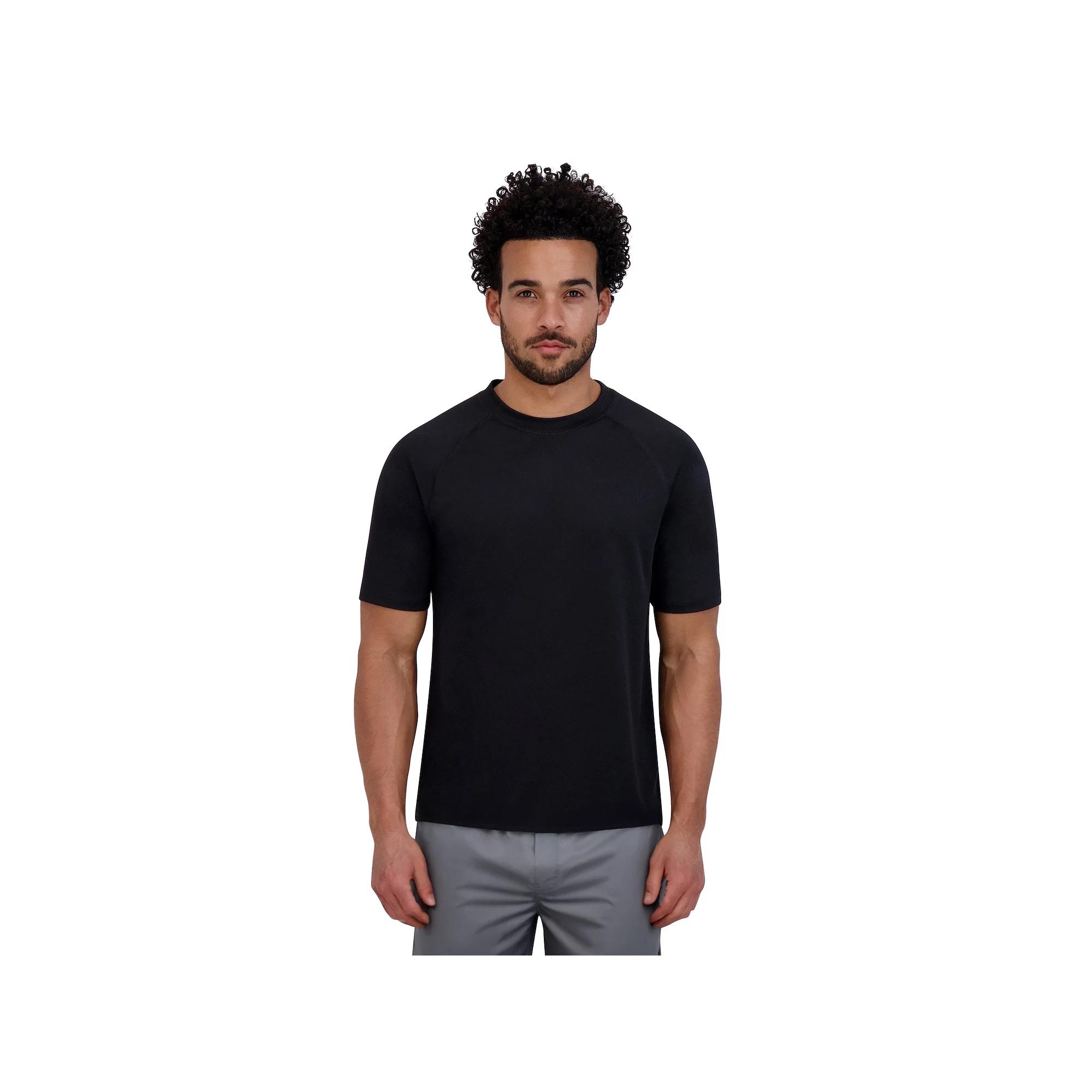 Men's ZeroXposur UPF 50+ Island Swim Tee, Size: XXL, Black Product Image