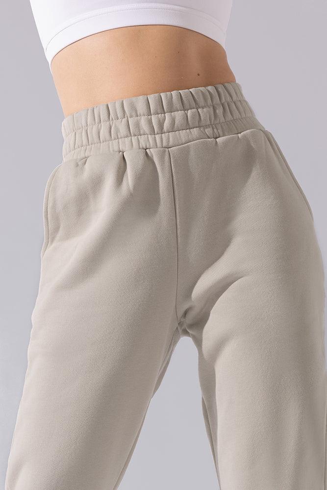 Cloud Rollover Sweatpant - Seashell Product Image