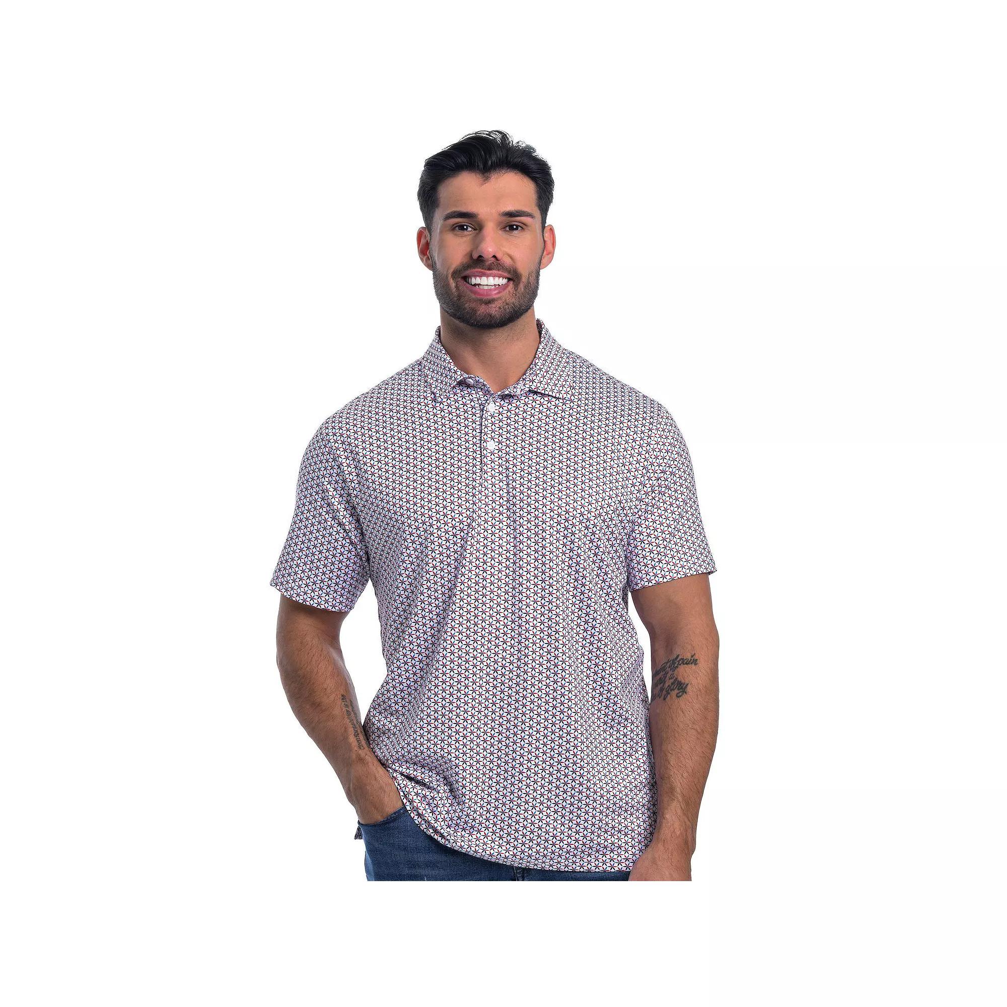 Men's Antigua Star Polo, Size: XXL, White Product Image