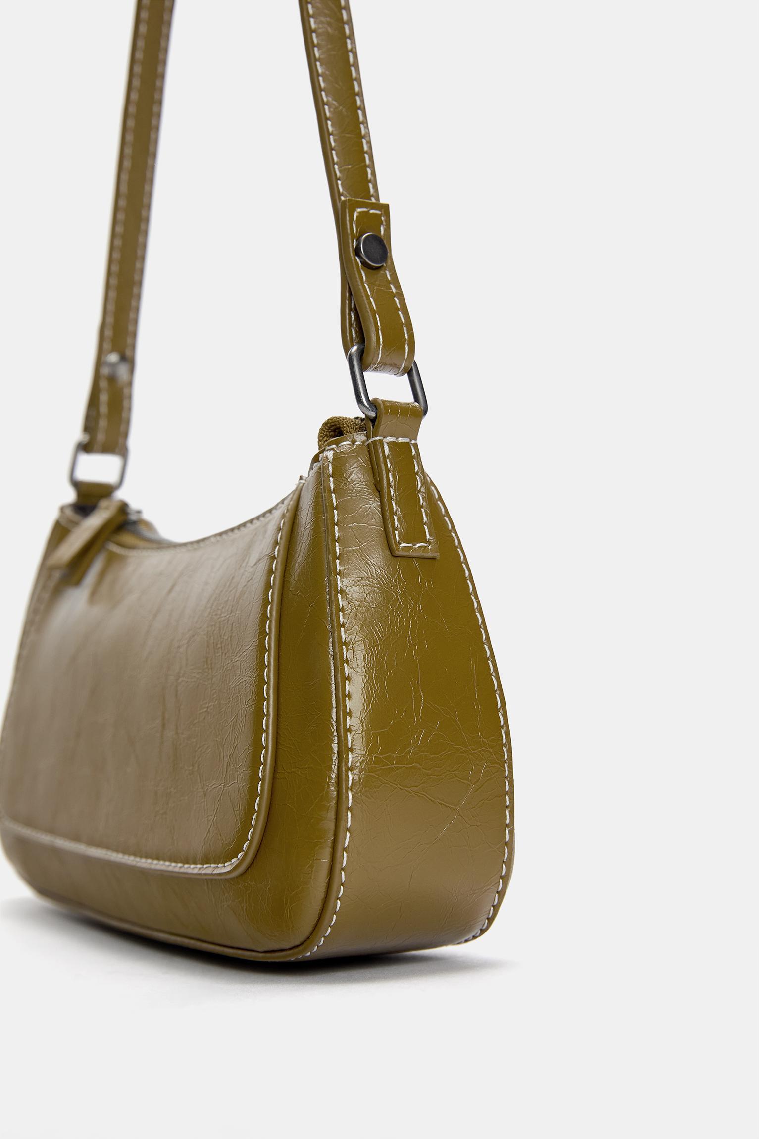 Shoulder bag with seams Product Image