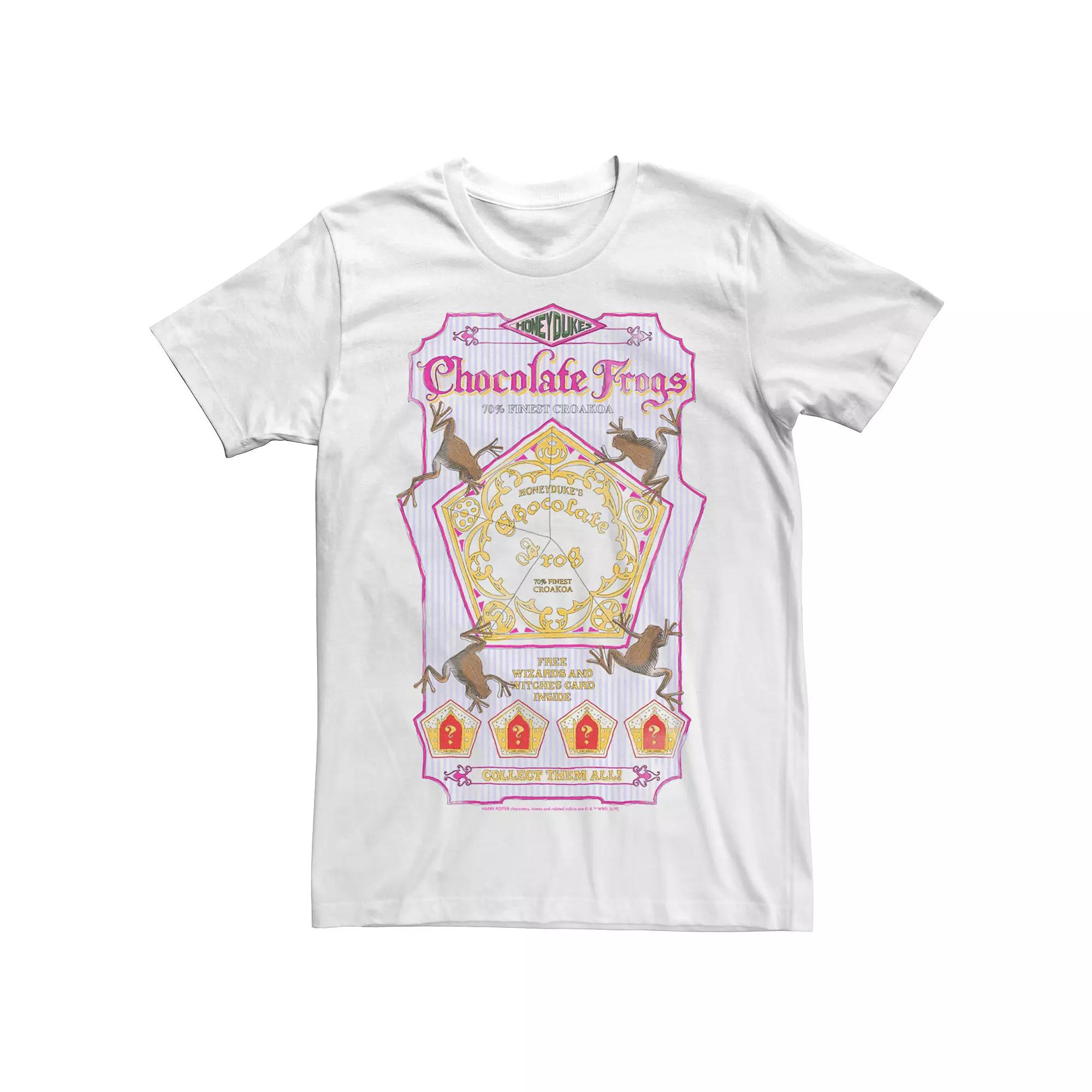 Men's Deathly Hallows Chocolate Frogs Vintage Logo Tee,  Product Image