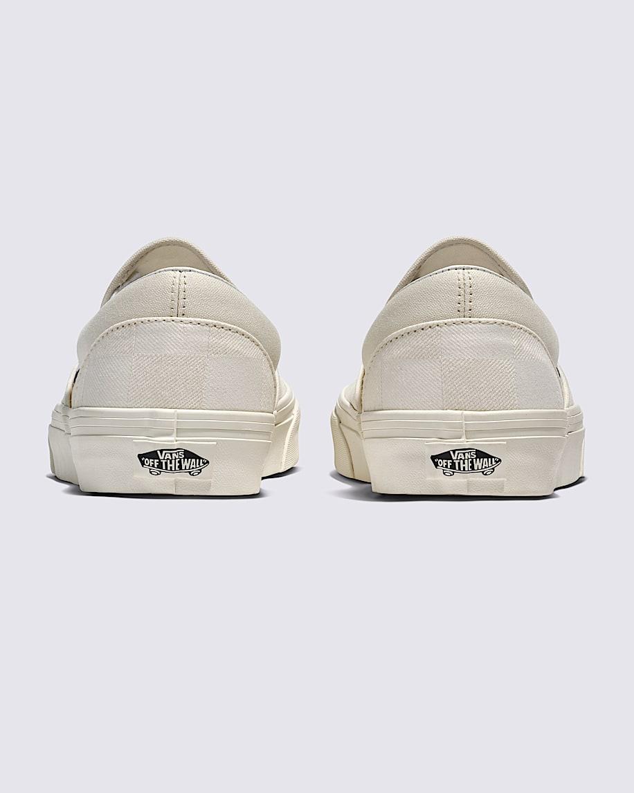 Classic Slip-On Checkerboard Shoe in Marshamallow White| Vans US Product Image