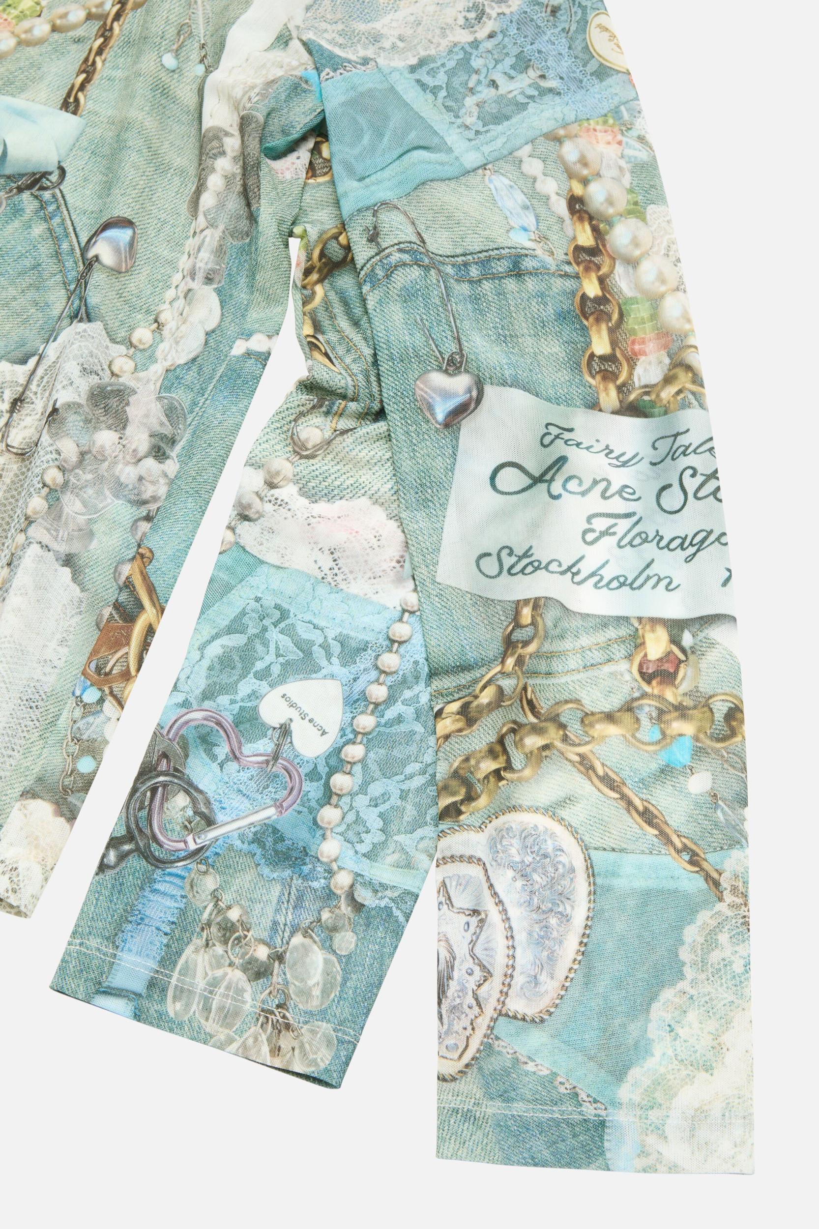 Long sleeve print t-shirt Product Image