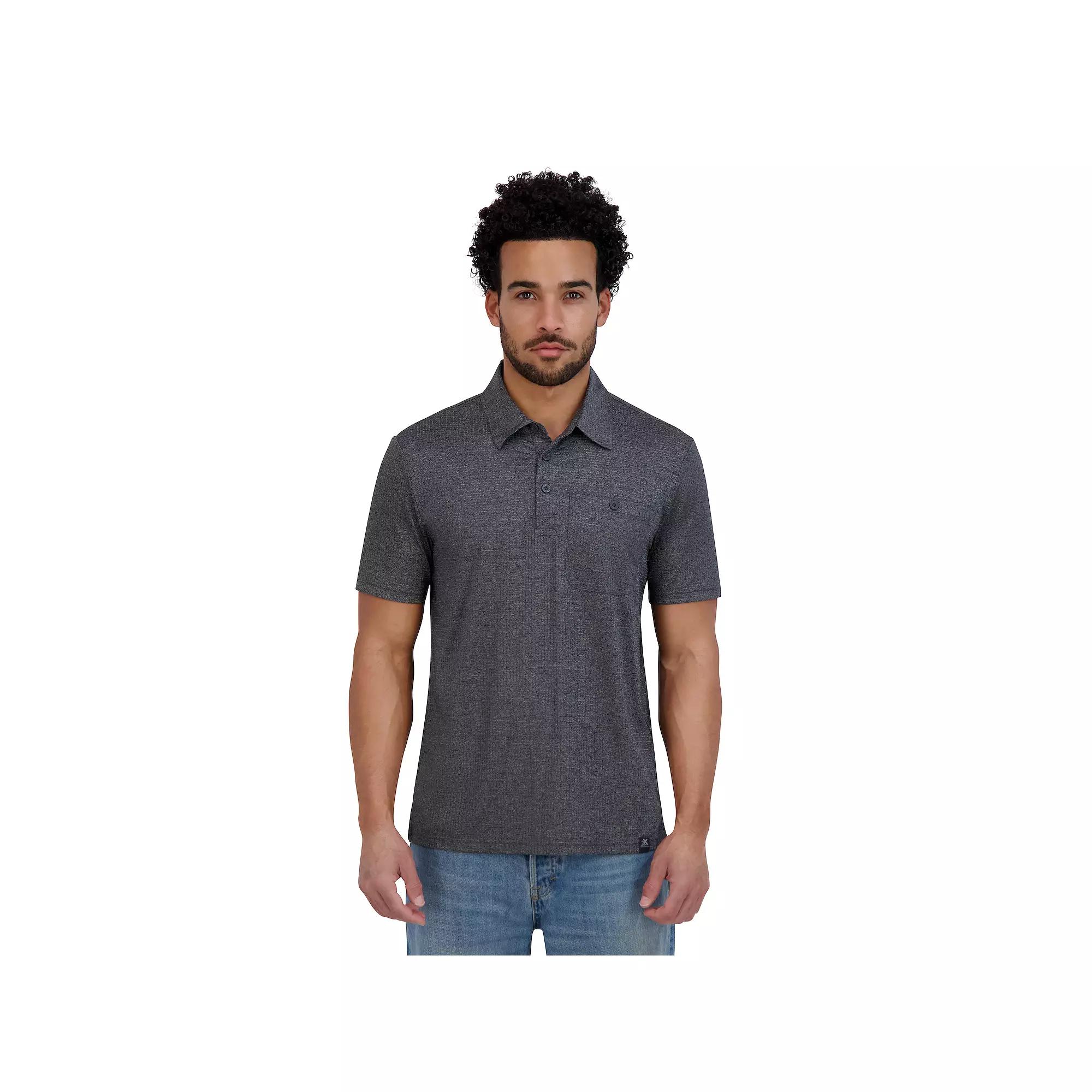 Men's ZeroXposur Lightweight Stretch Polo, Size: XL, Black Product Image