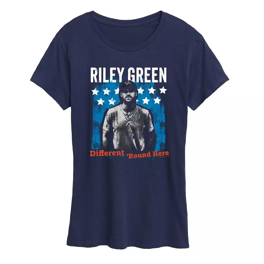 Women's Riley Green Different 'Round Here Graphic Tee,  Product Image