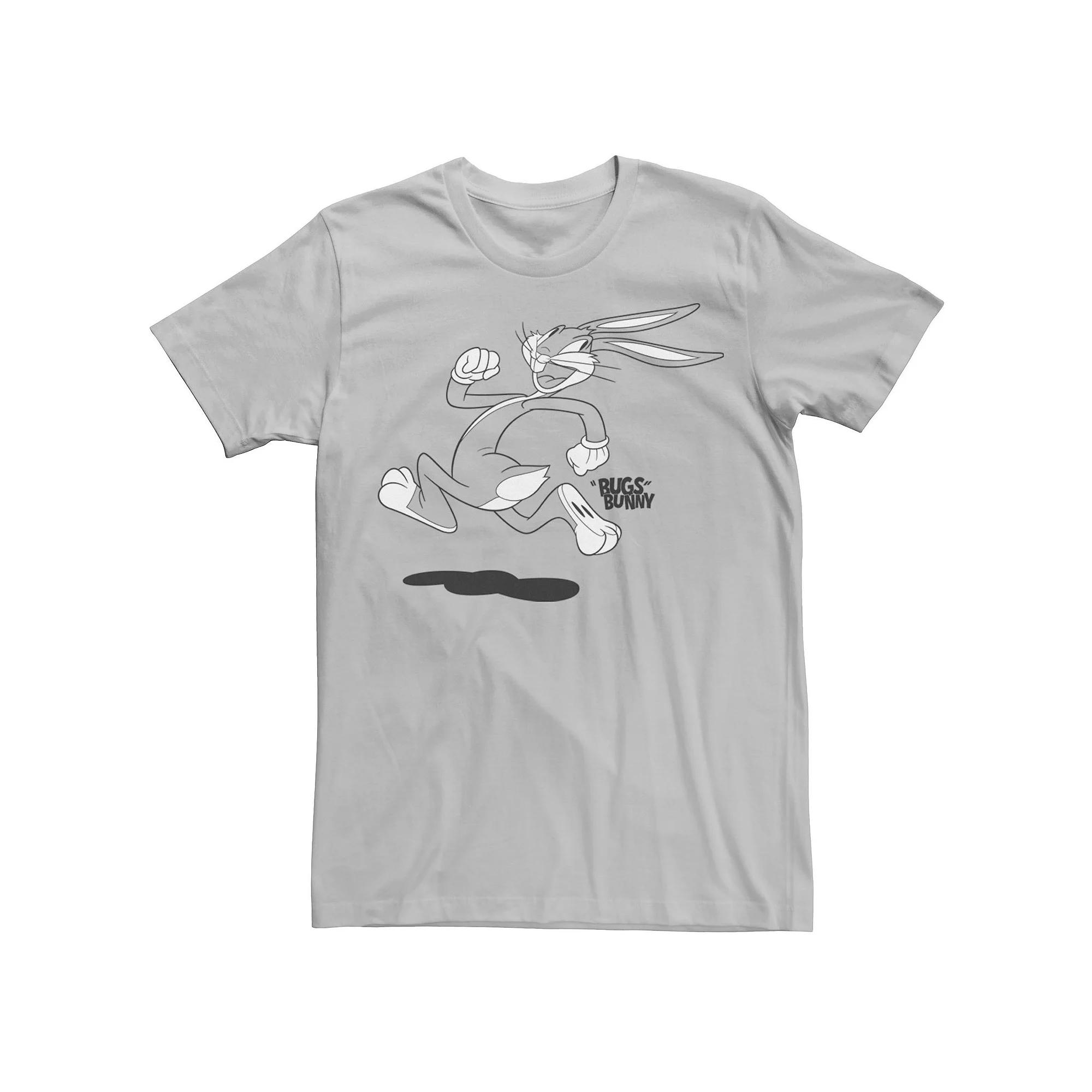 Men's Looney Tunes Bugs Bunny Running Tee,  Product Image