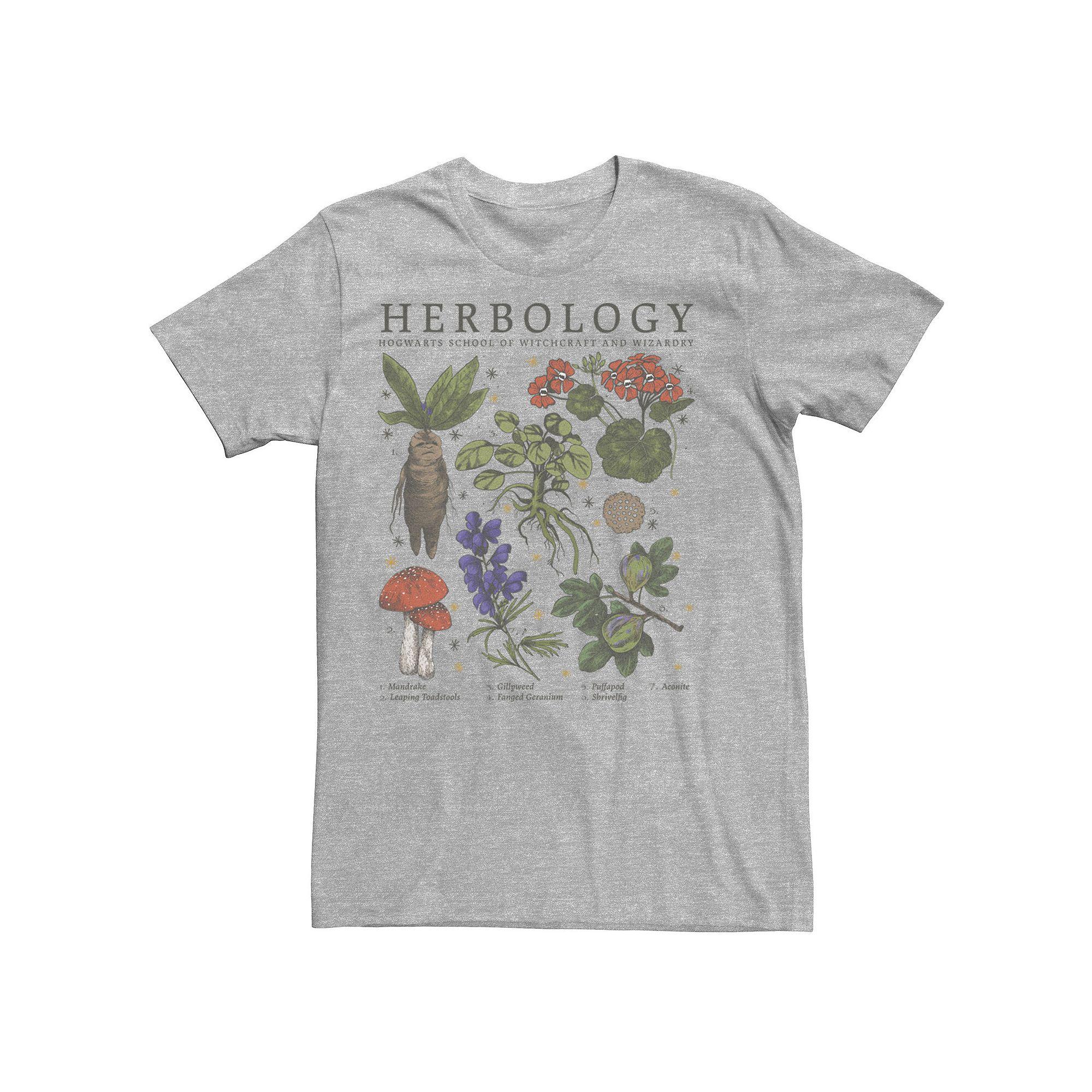 Men's Harry Potter Herbology Plants Tee,  Product Image
