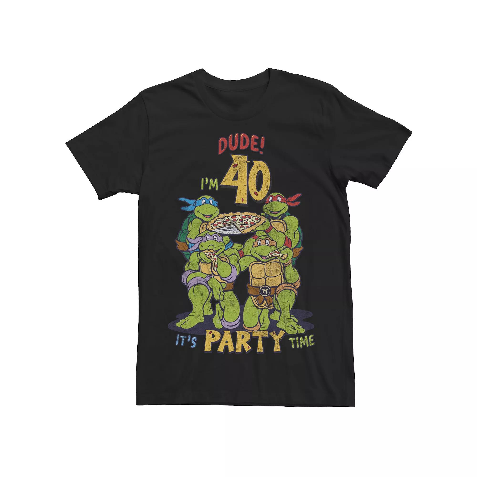 Men's Teenage Mutant Ninja Turtles Dude I'm 40 Tee,  Product Image