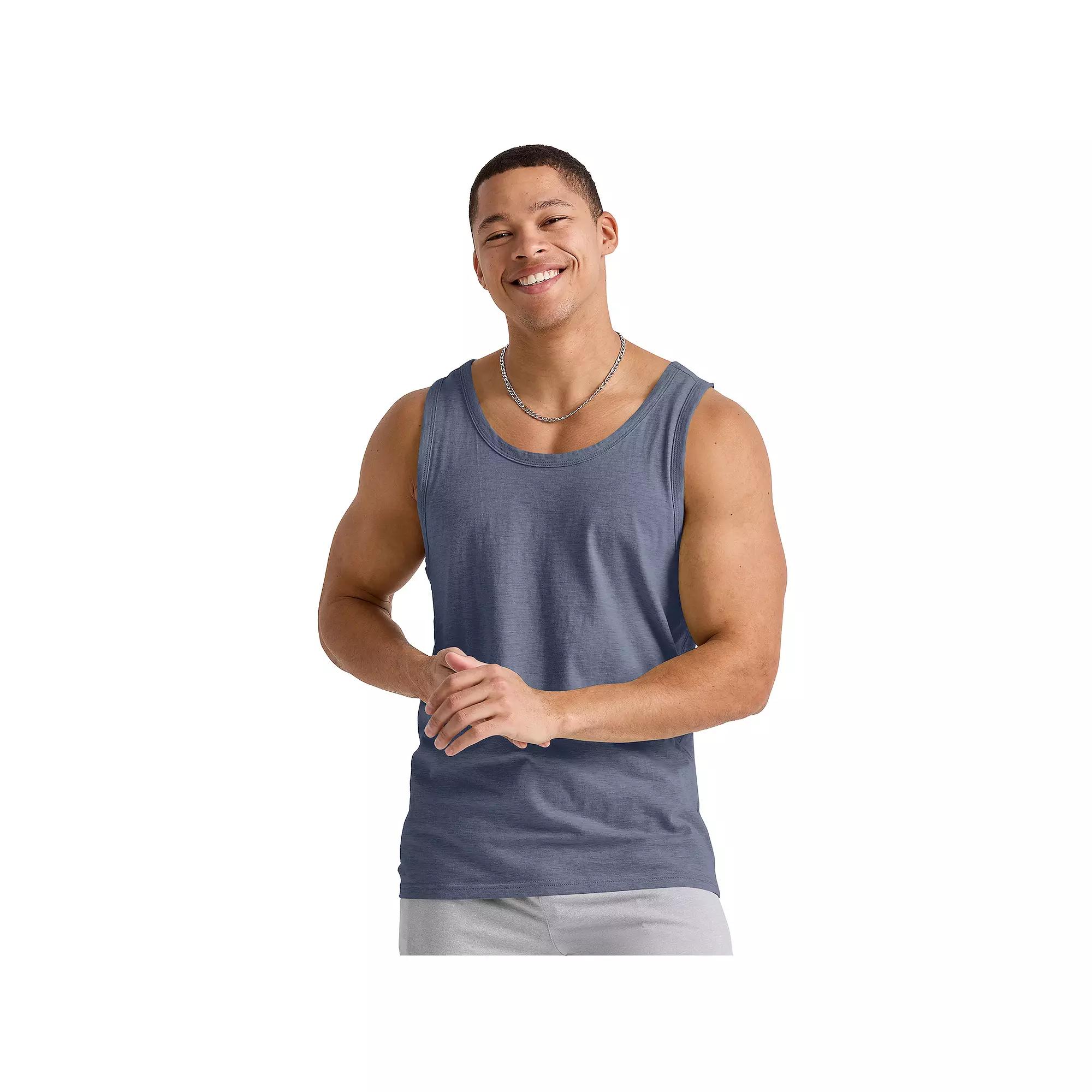 Men's Hanes Originals Tri-blend Tank Top,  Product Image