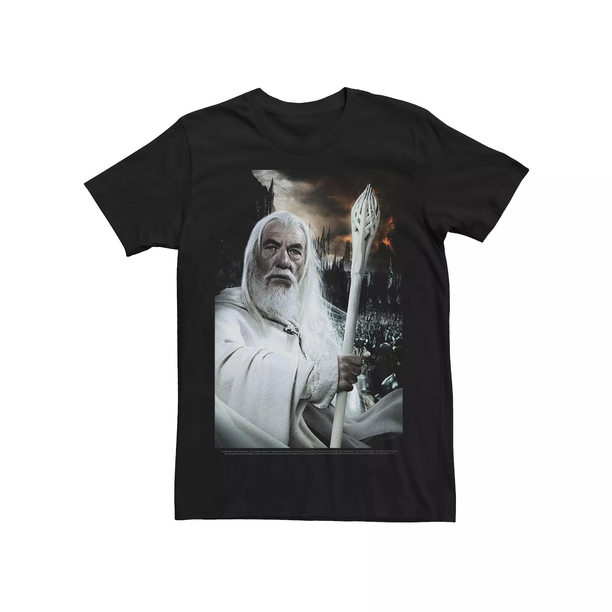 Men's The Lord Of The Rings Gandalf Portrait Tee,  Product Image