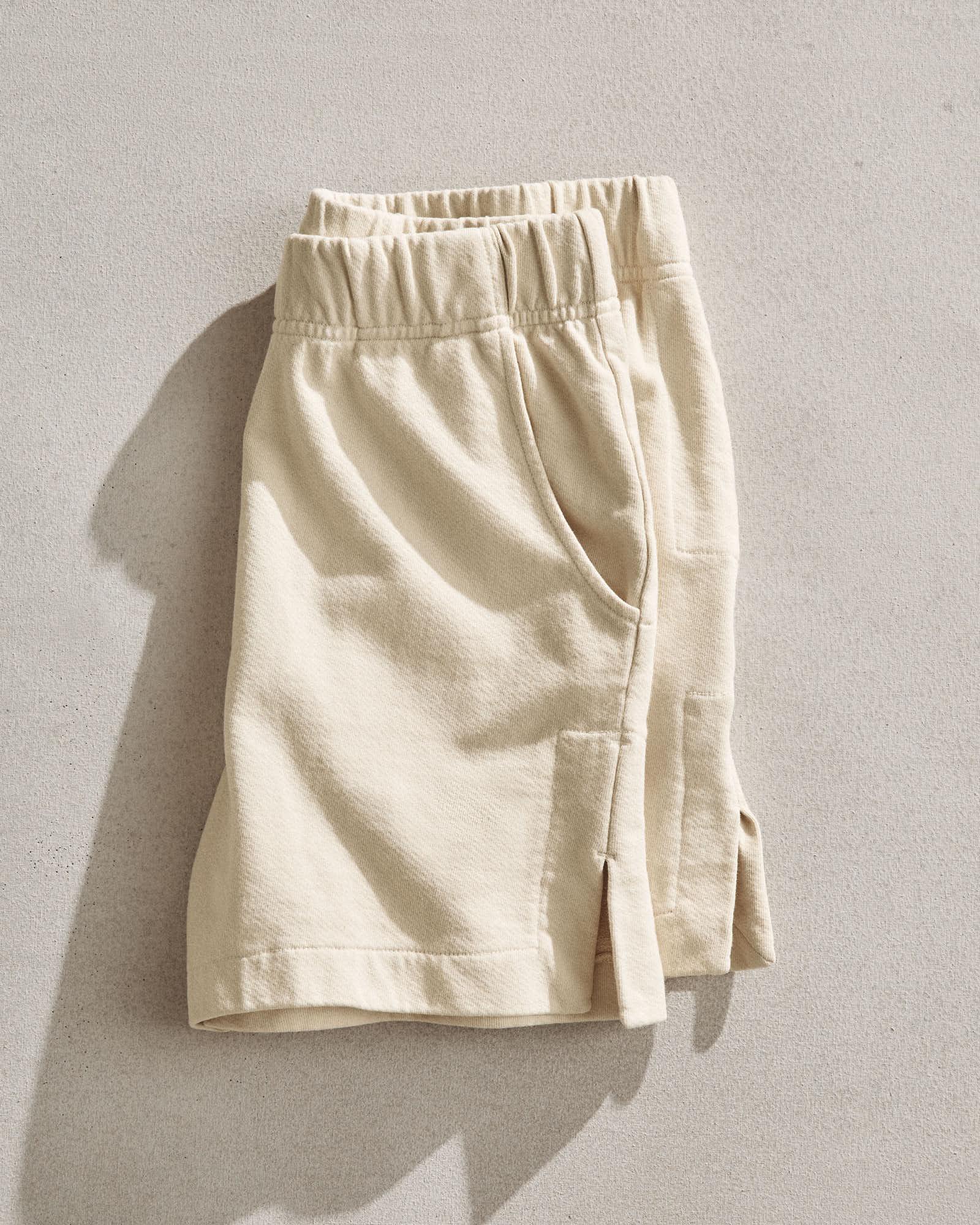 Women's Side Slit French Terry Short - Cotton Product Image