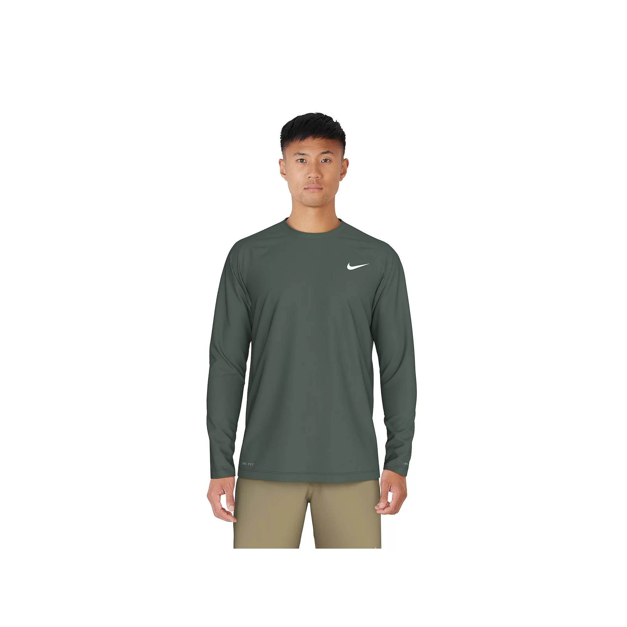 Mens Nike Dri-FIT UPF 40+ Hydroguard Long Sleeve Swim Tee Product Image