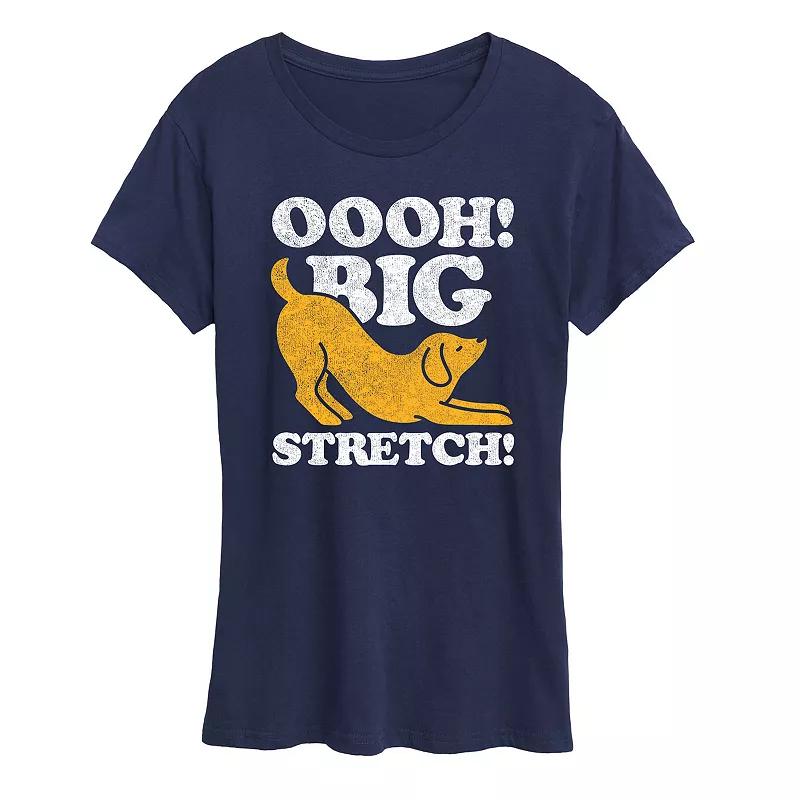 Women's Dog Oooh Big Stretch Graphic Tee,  Product Image