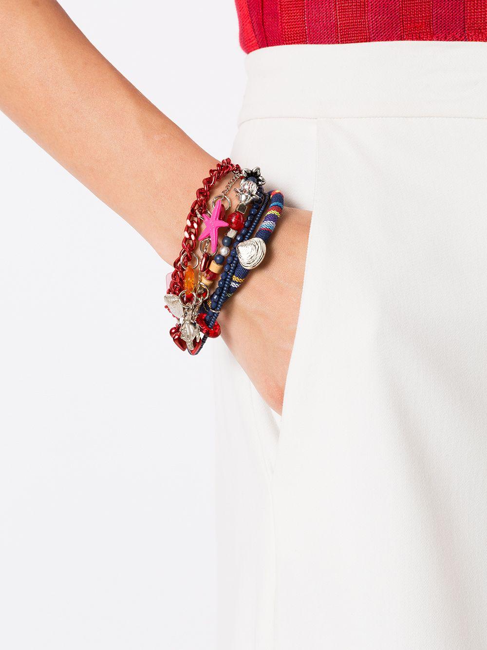 multi-chain beaded bracelet Product Image