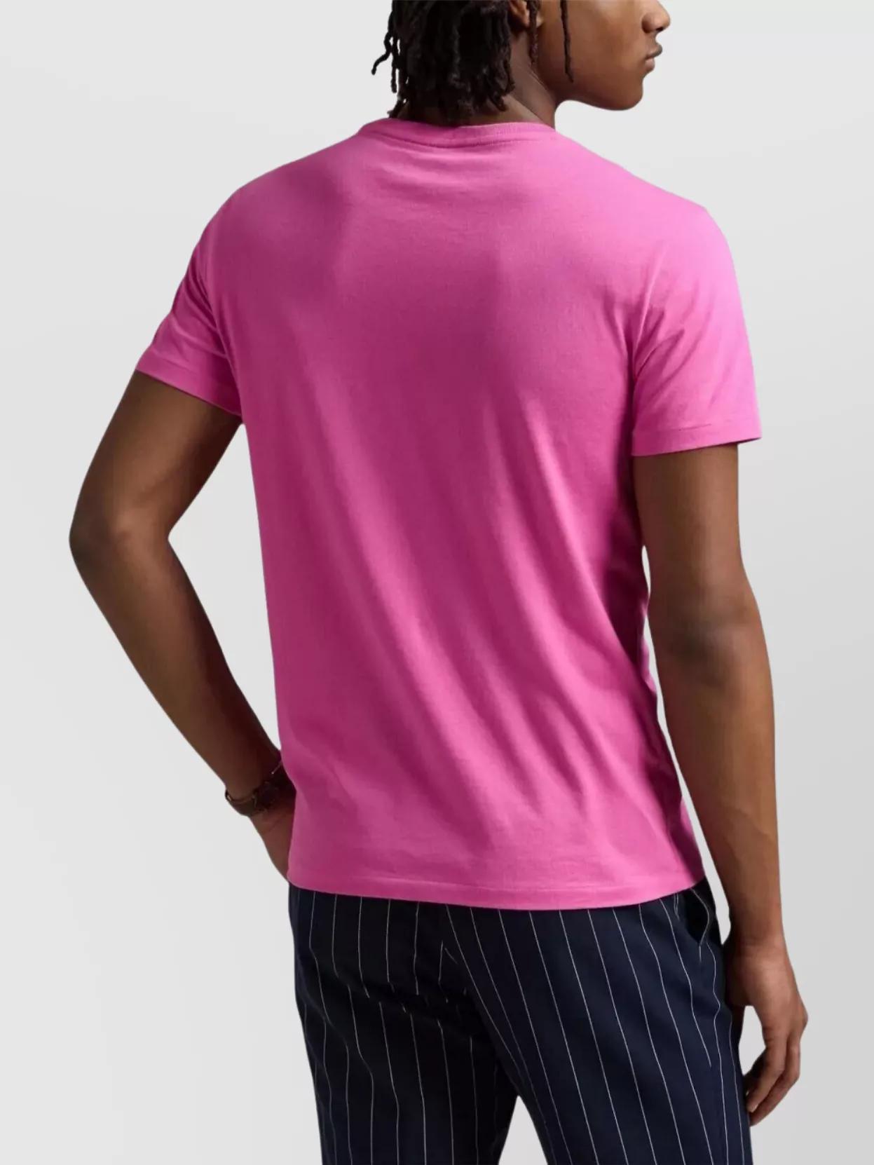 POLO RALPH LAUREN Custom Slim Fit Jersey T-shirt Clothing In Multicolor Product Image