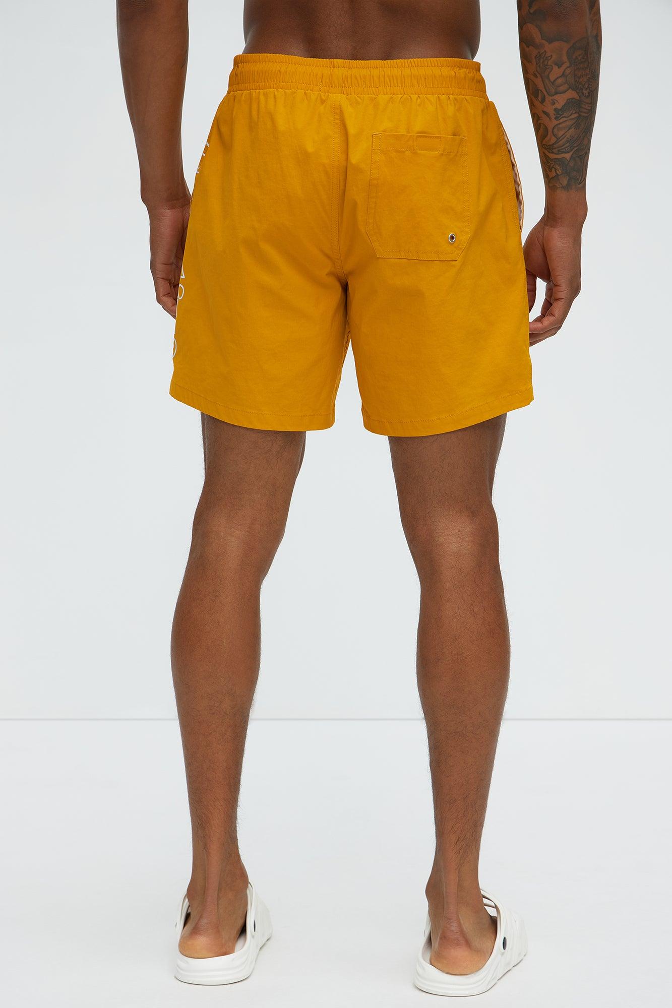 Creative Motion Swim Classic Trunk - Mustard Male Product Image