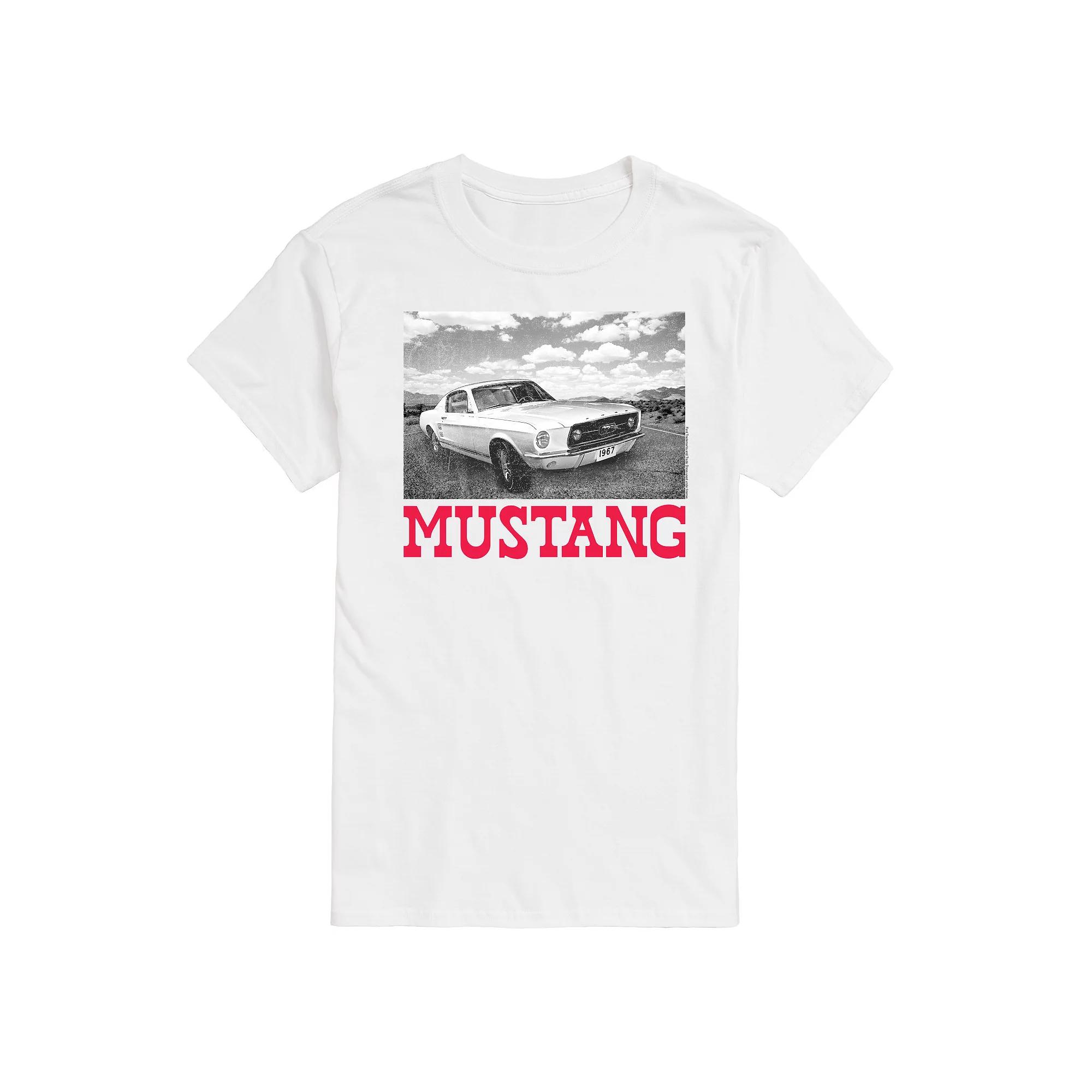 Big & Tall Ford Mustang 1967 Vintage Graphic Tee, Men's,  Product Image