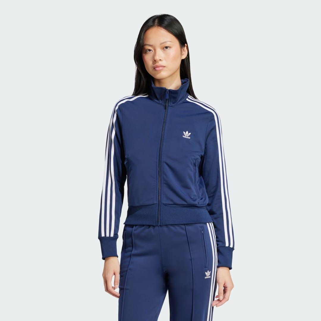 adidas Adicolor Classics Firebird Track Jacket Better Scarlet M Womens Product Image