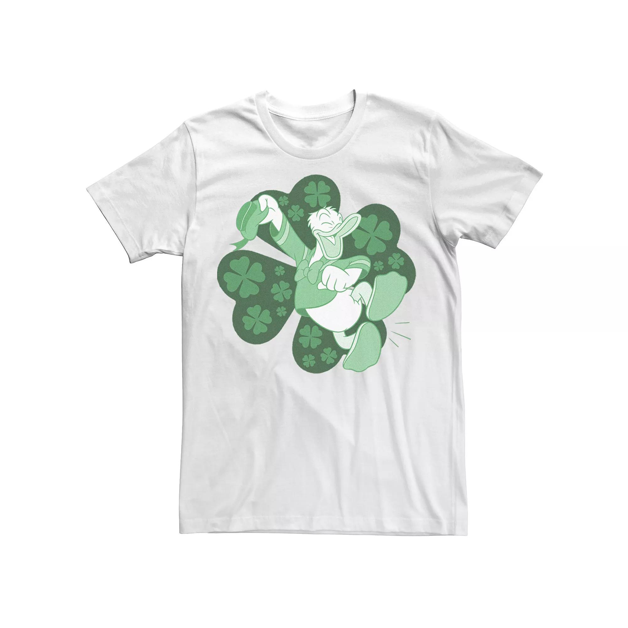 Disney's Mickey And Friends Men's St. Patrick's Day Donald Duck Tee,  Product Image