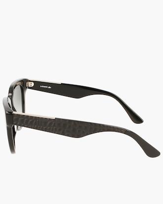 Croco Skin Oval Acetate Glasses Product Image