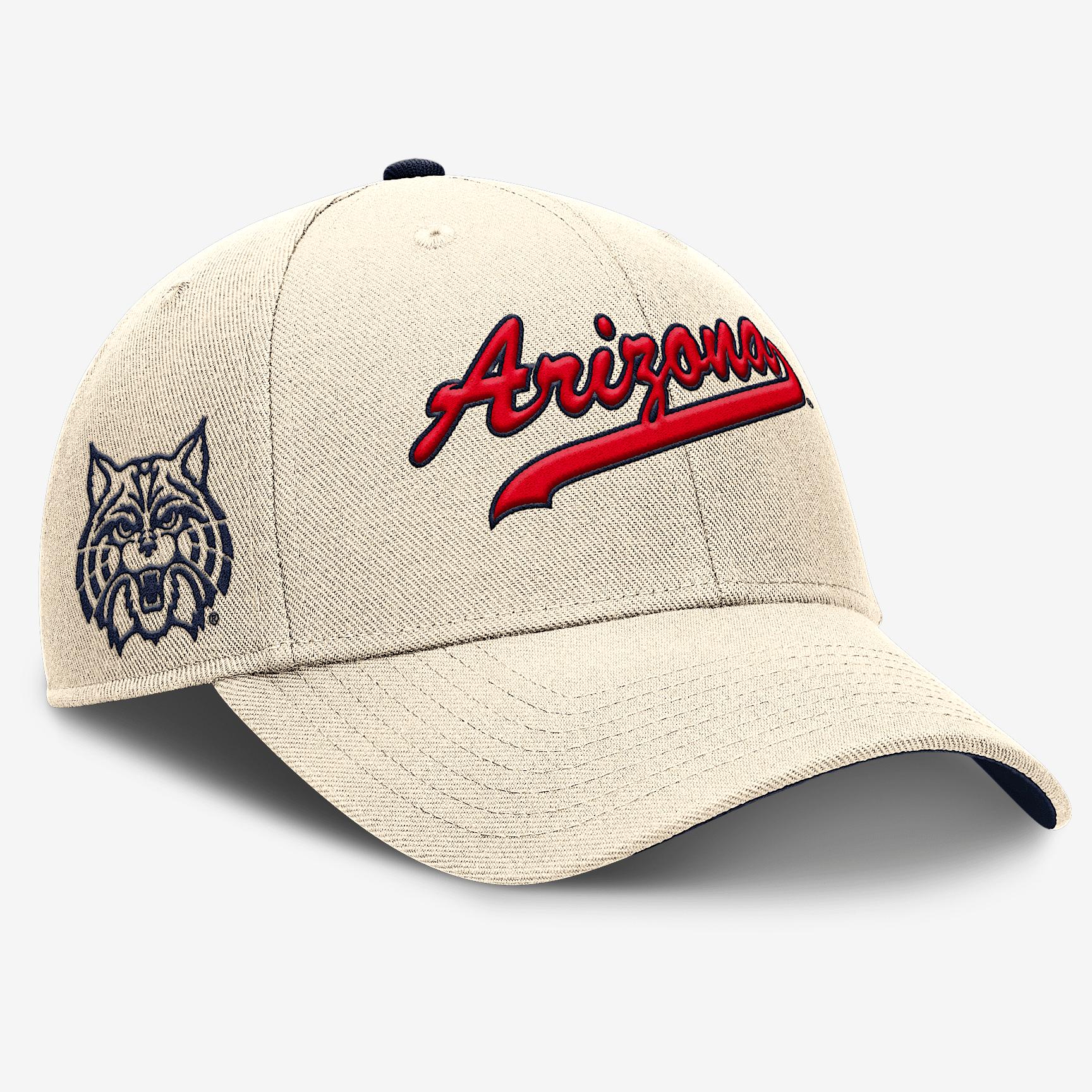 Arizona Wildcats Primetime Rise Men's Nike College Adjustable Hat Product Image