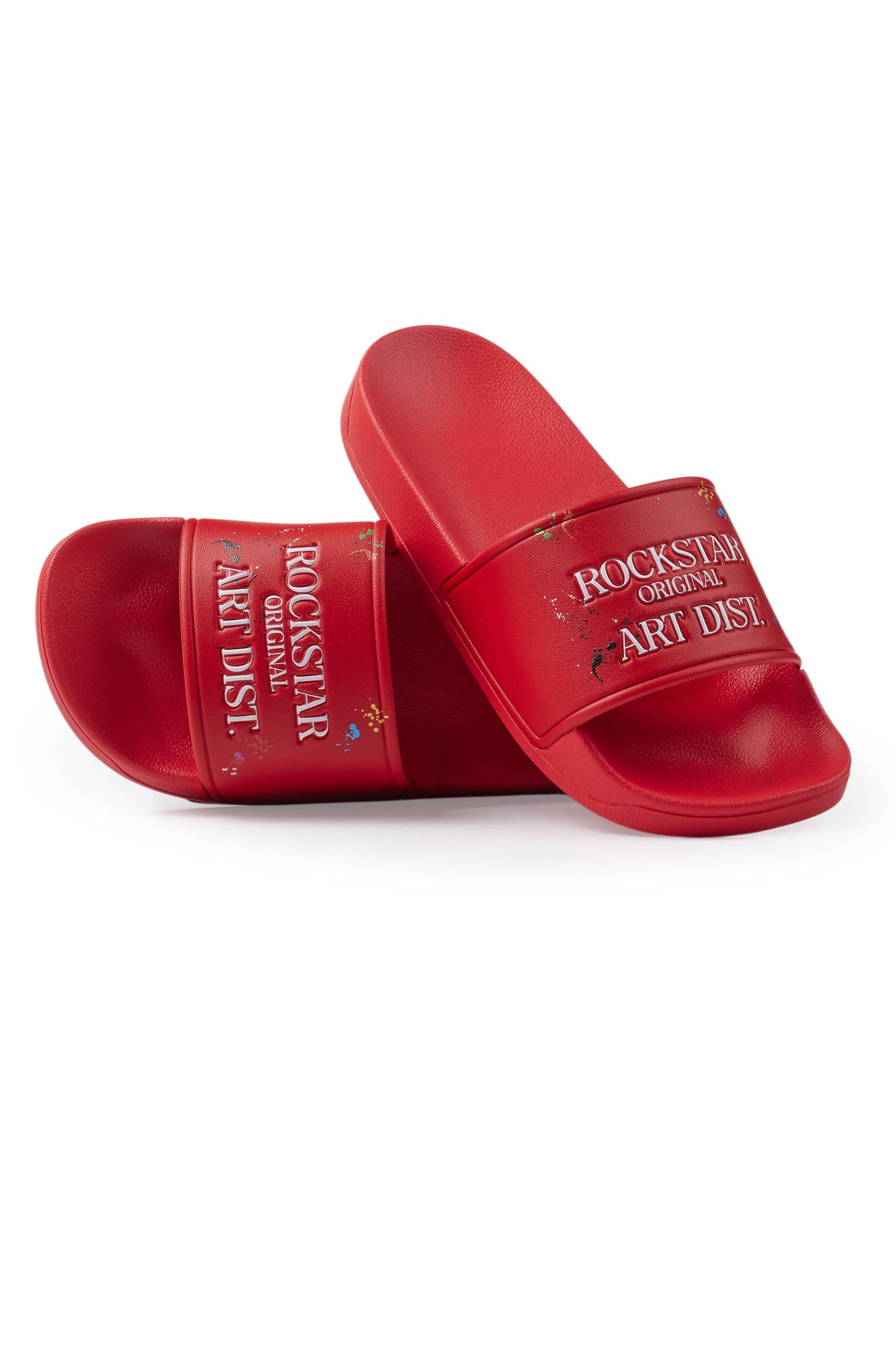 Careme Red Slides Female Product Image