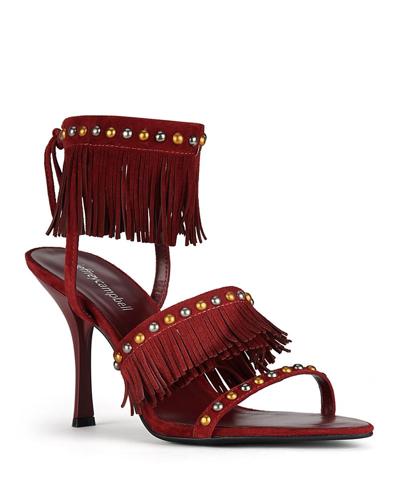 Jeffrey Campbell Womens Saige Fringe Sandals Product Image