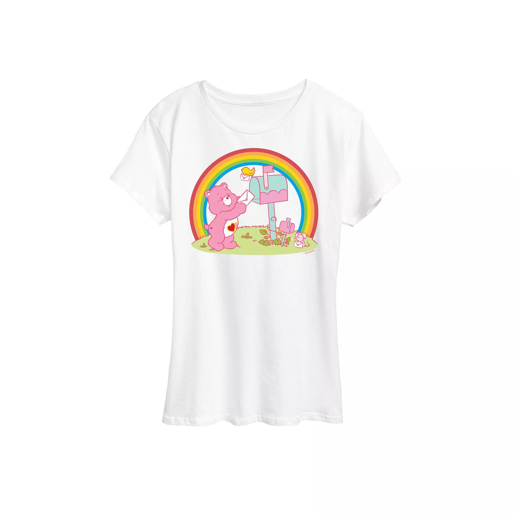 Women's Care Bears Love A Lot Bear Graphic Tee,  Product Image